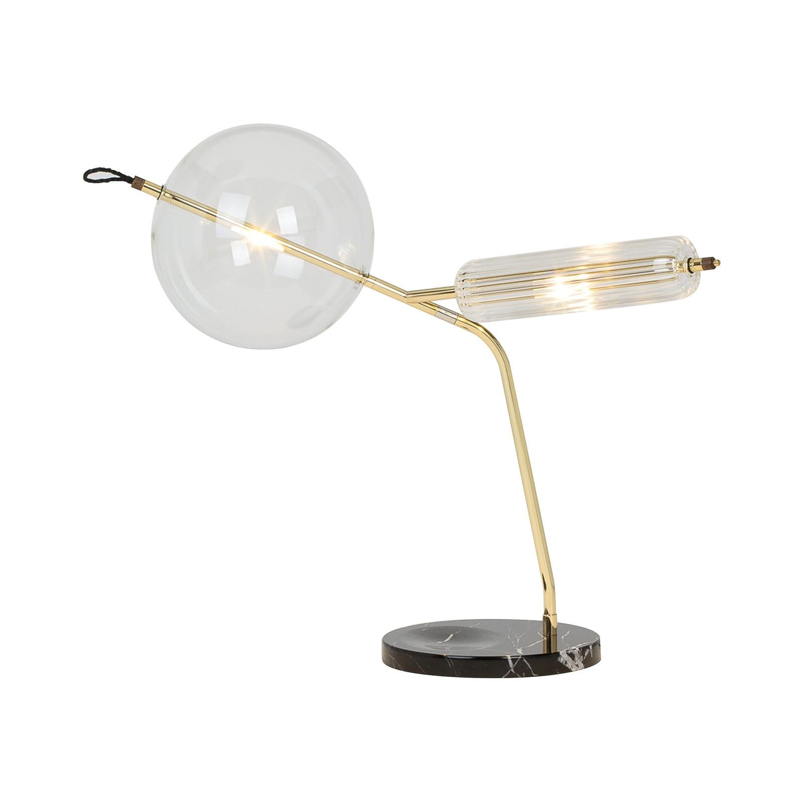T-Double Table Lamp For Sale