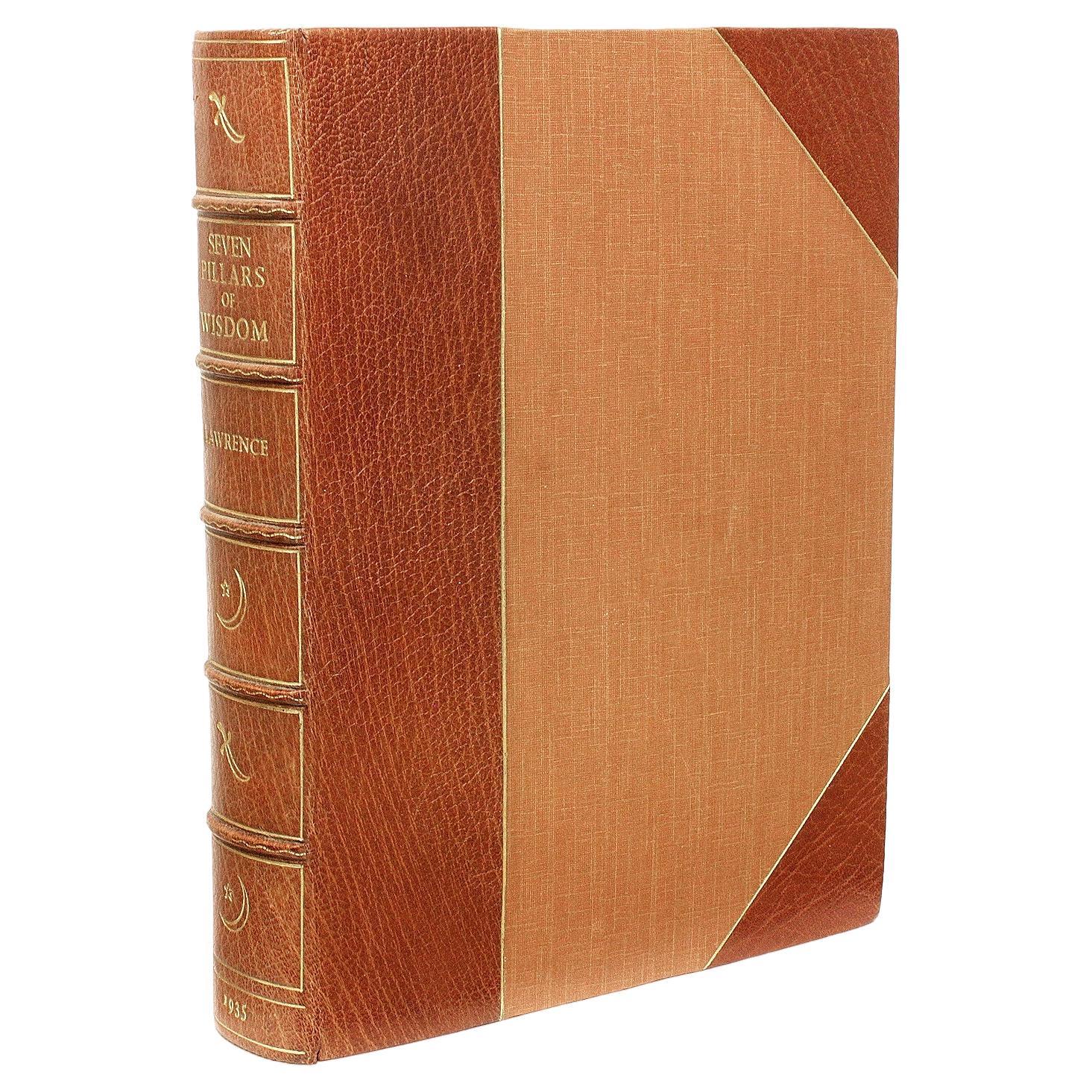 T. E. LAWRENCE - Sept piliers de la sagesse - 1935 - Première édition du TRADE