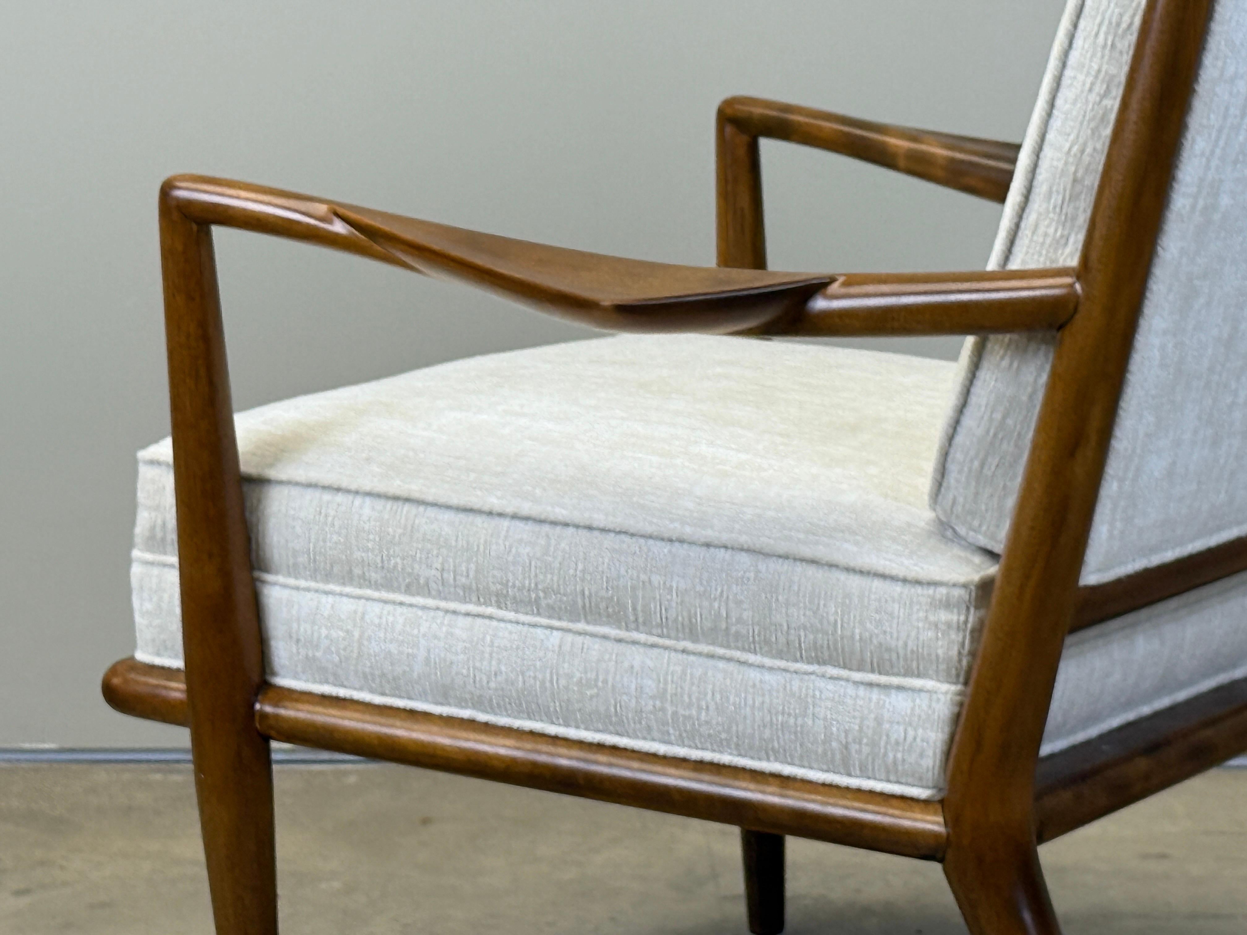 T. H. Robsjohn-Gibbings #1705 Lounge Chair for Widdicomb en Bueno estado para la venta en Dallas, TX