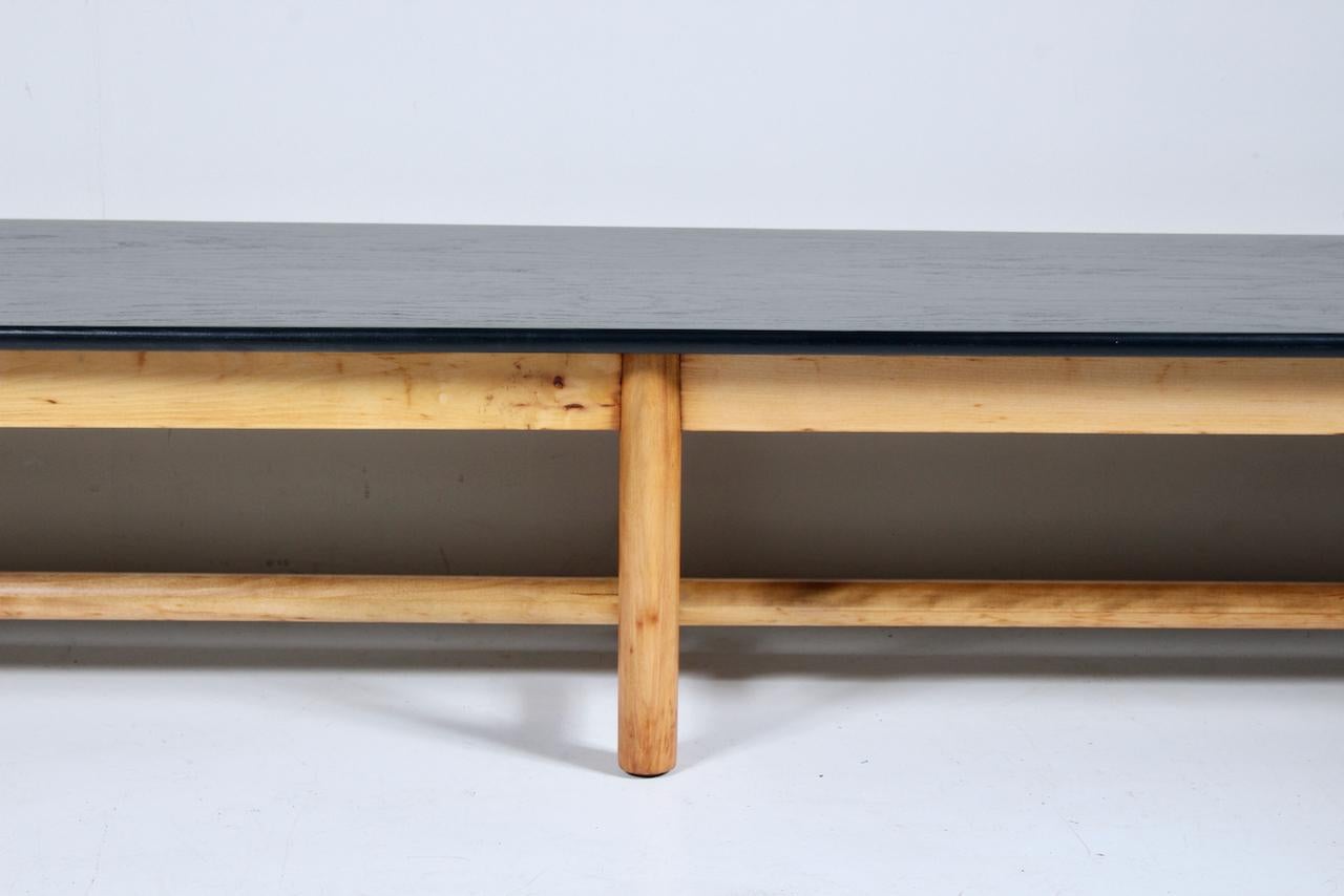 Table basse de style T. H. Robsjohn-Gibbings à sept pieds, banc, années 1960 en vente 3