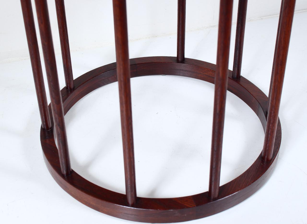 T. H. Robsjohn-Gibbings for Widdicomb Burled Elm Occasional Table, 1964 For Sale 6