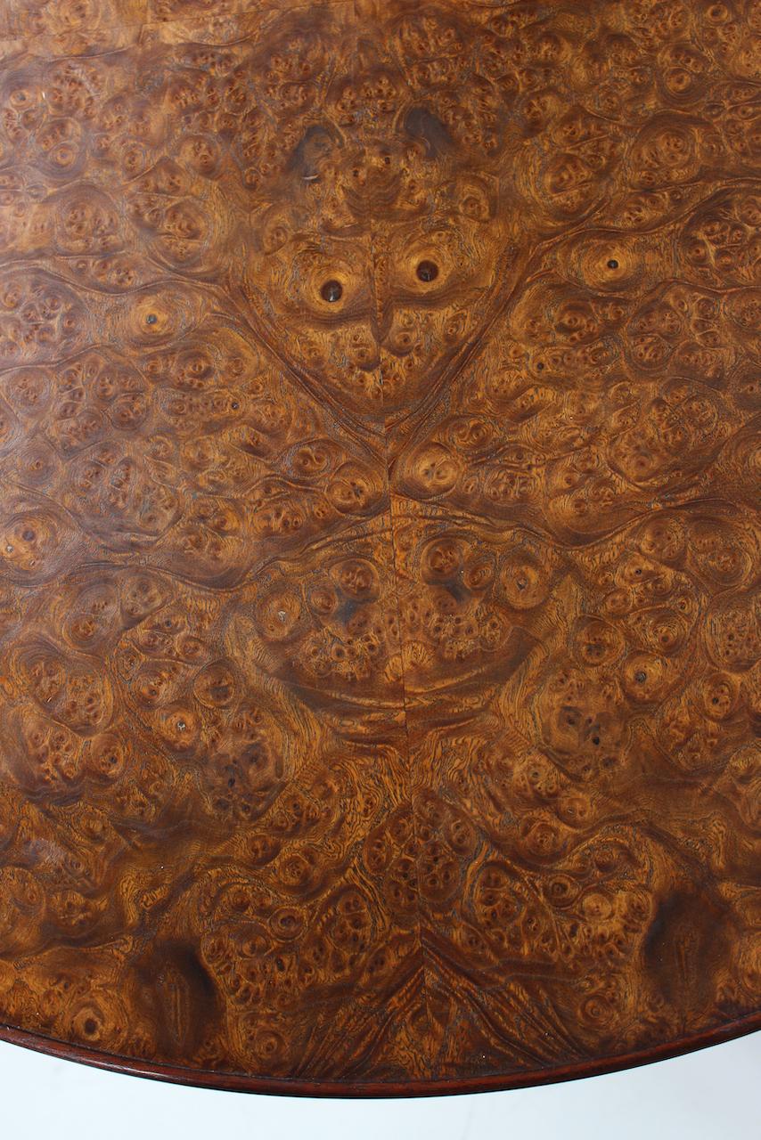 T. H. Robsjohn-Gibbings for Widdicomb Burled Elm Occasional Table, 1964 9