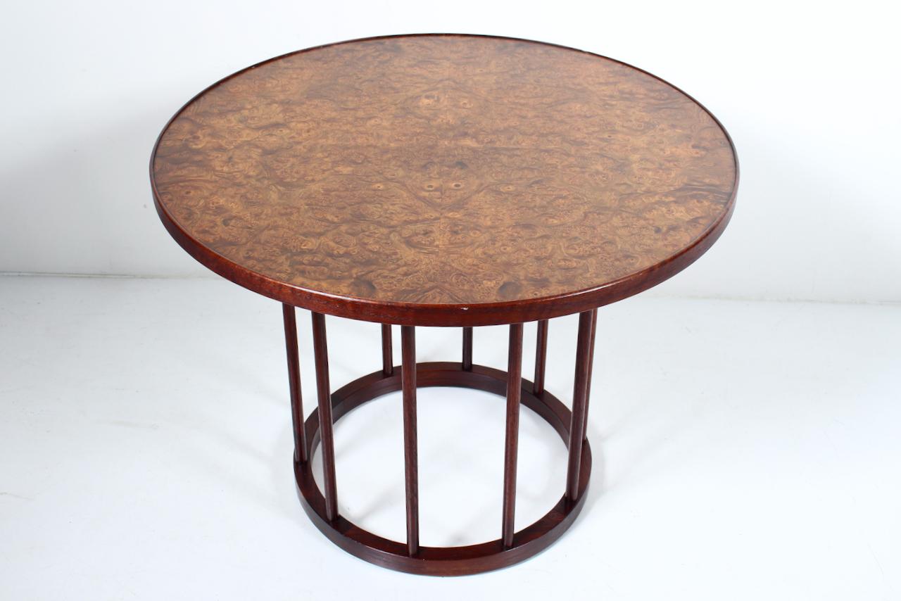T. H. Robsjohn-Gibbings for Widdicomb Burled Elm Occasional Table, 1964 For Sale 14