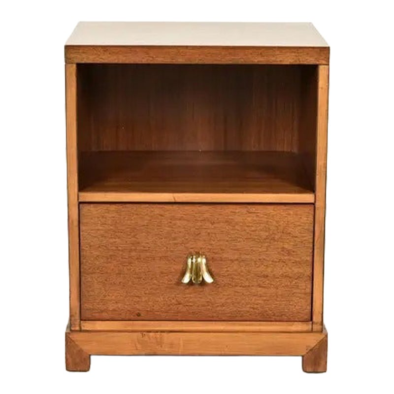 T. H. H. Robsjohn-Gibbings for Widdicomb Mid-Century Modern Mahogany Nightstand