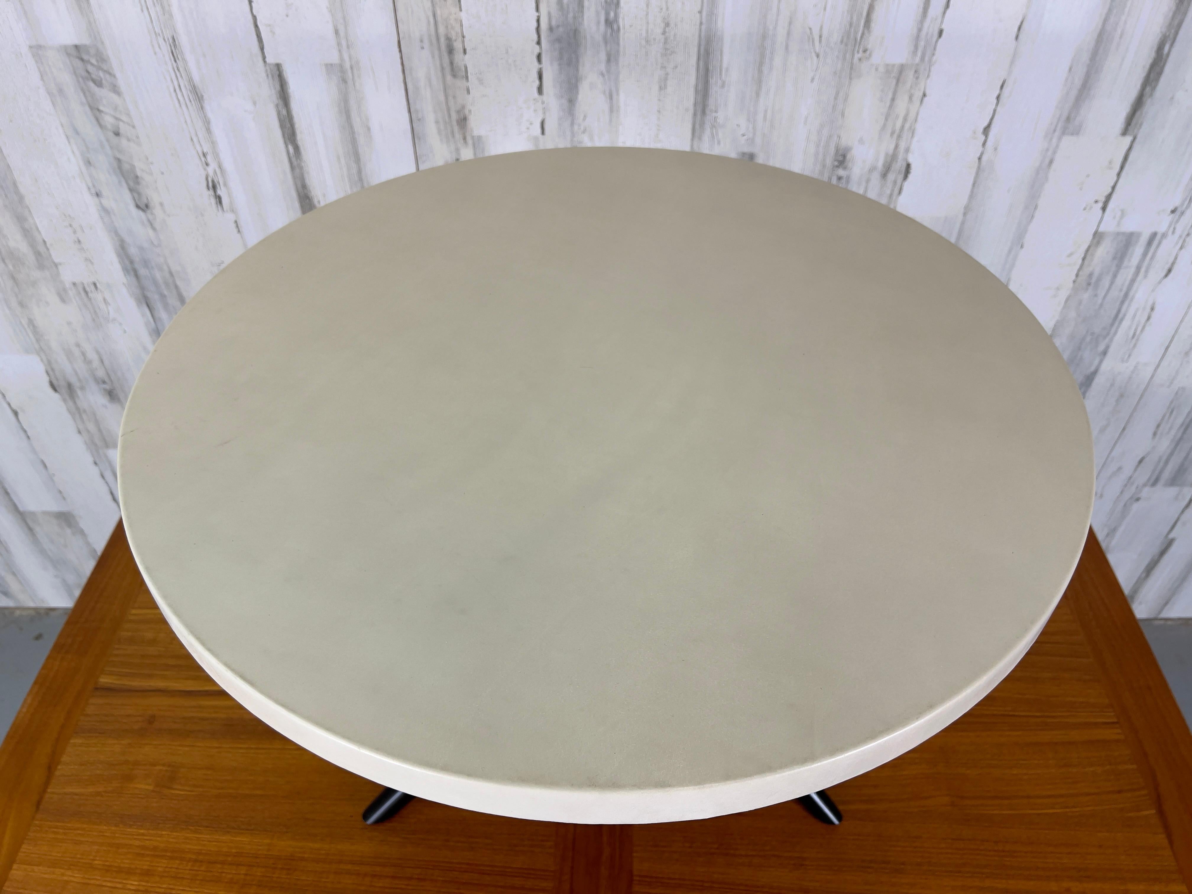 American T. H. Robsjohn-Gibbings for Widdicomb Tripod Occasional Table For Sale