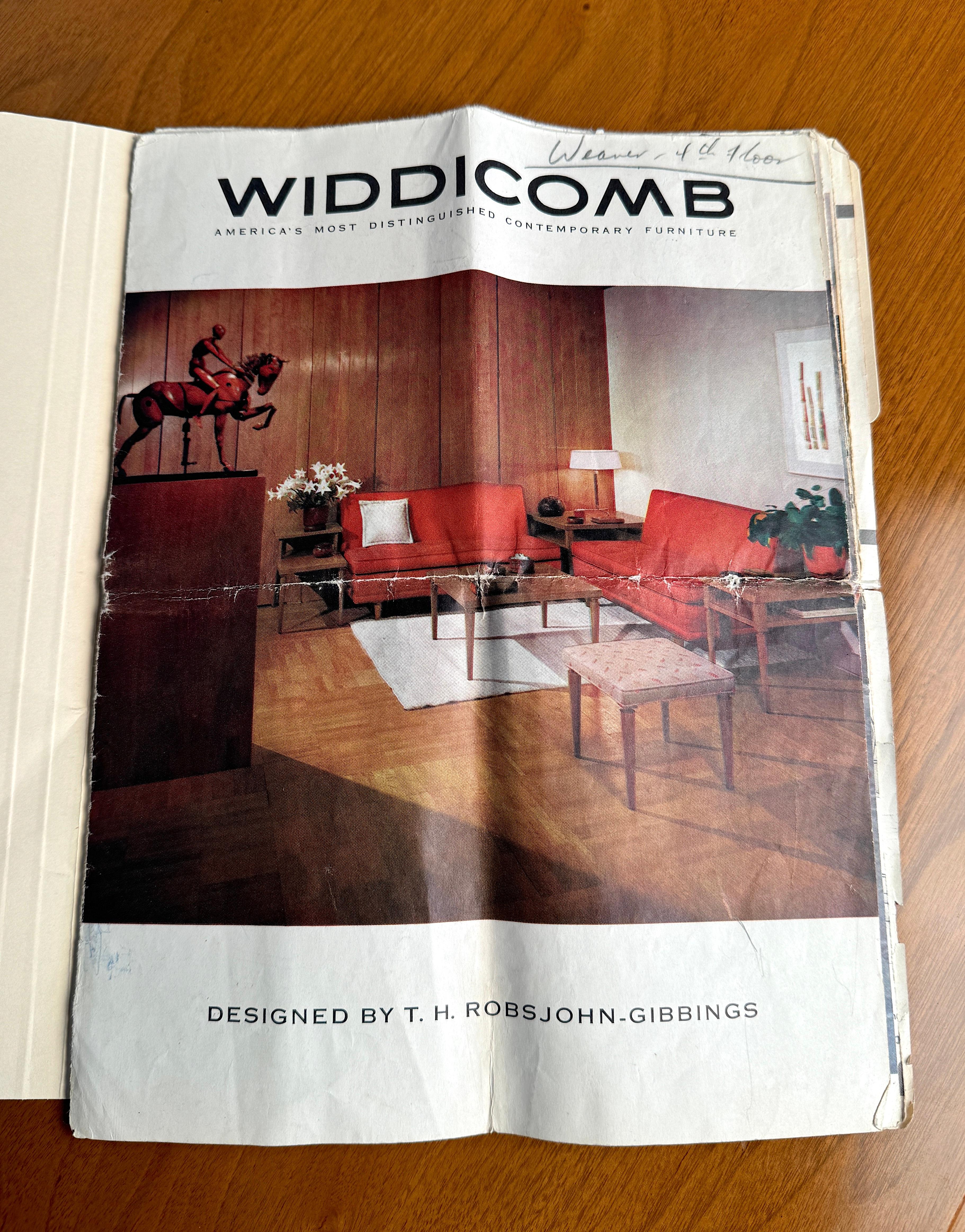 T. H. H. Robsjohn-Gibbings per il comò in noce Widdicomb in vendita 11