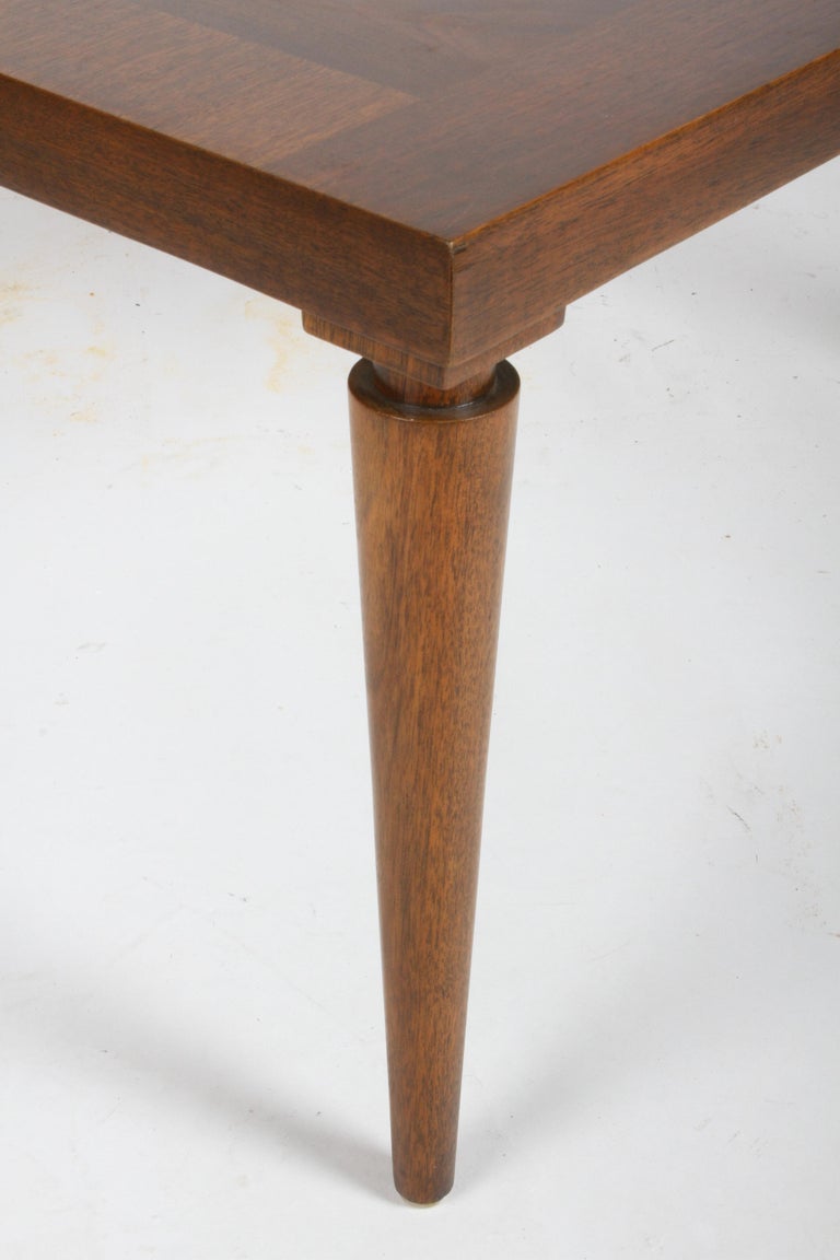 T. H. Robsjohn-Gibbings for Widdicomb Walnut Finish Coffee or End Table For Sale 3