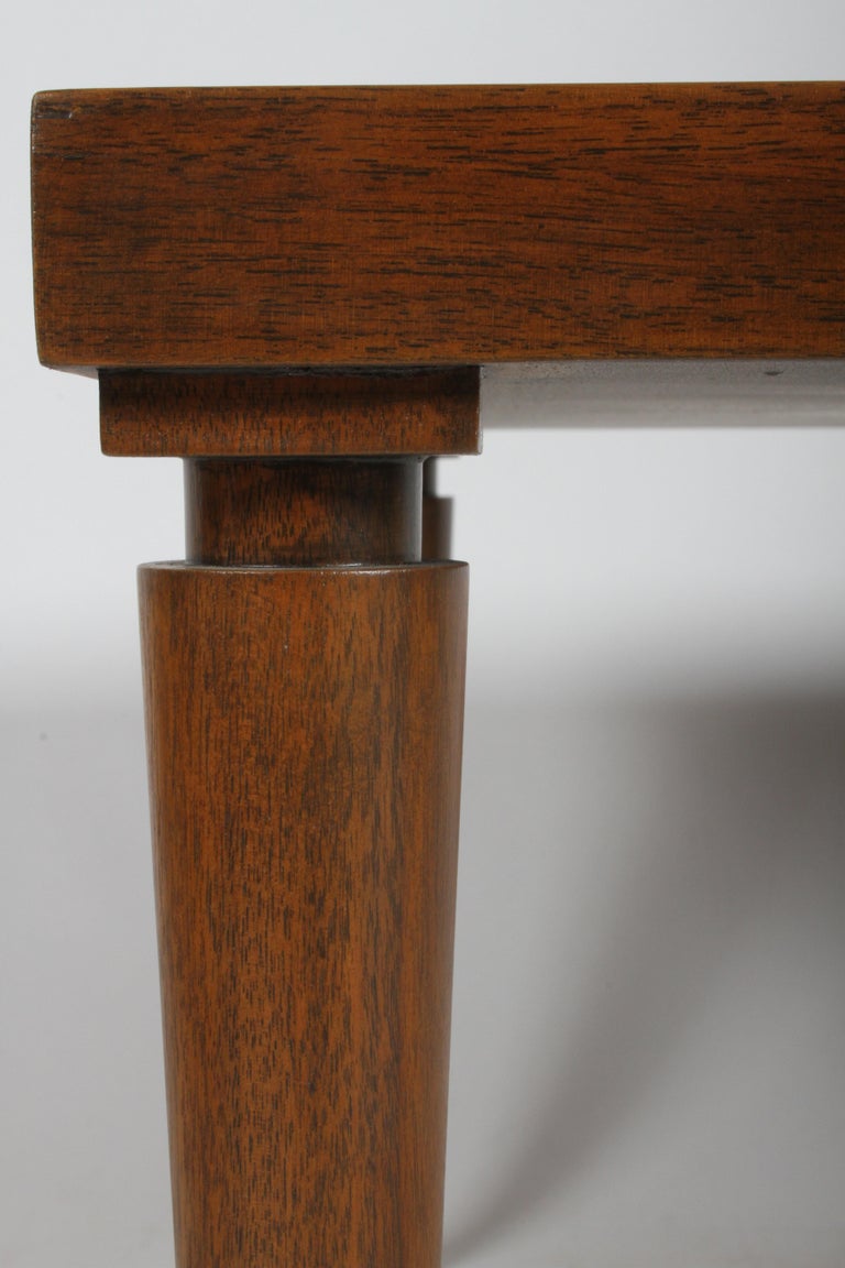 American T. H. Robsjohn-Gibbings for Widdicomb Walnut Finish Coffee or End Table For Sale