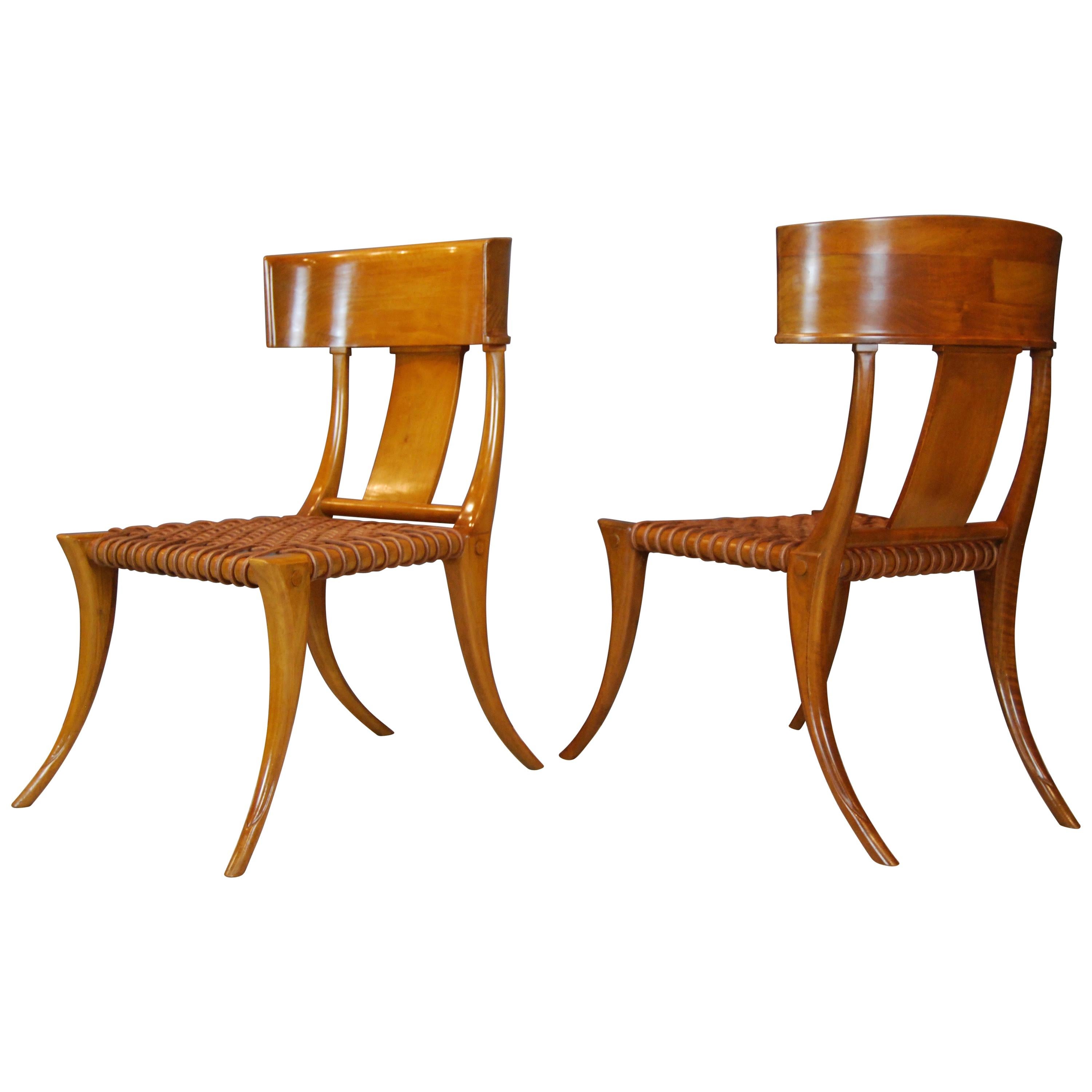T. H. Robsjohn - Gibbings Klismos Chairs, 1960s