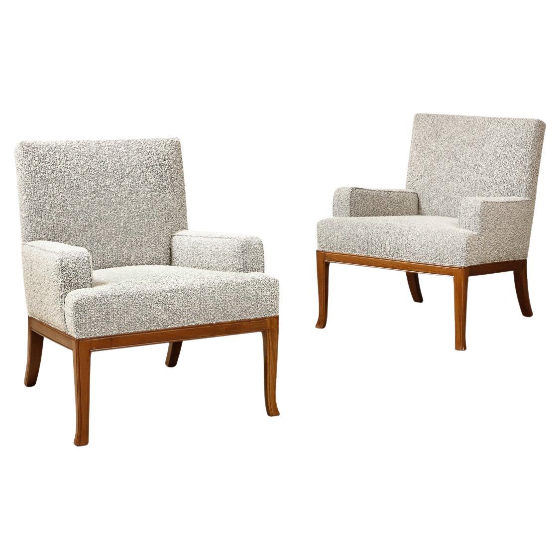 T. H. Robsjohn-Gibbings Lounge Chairs For Sale