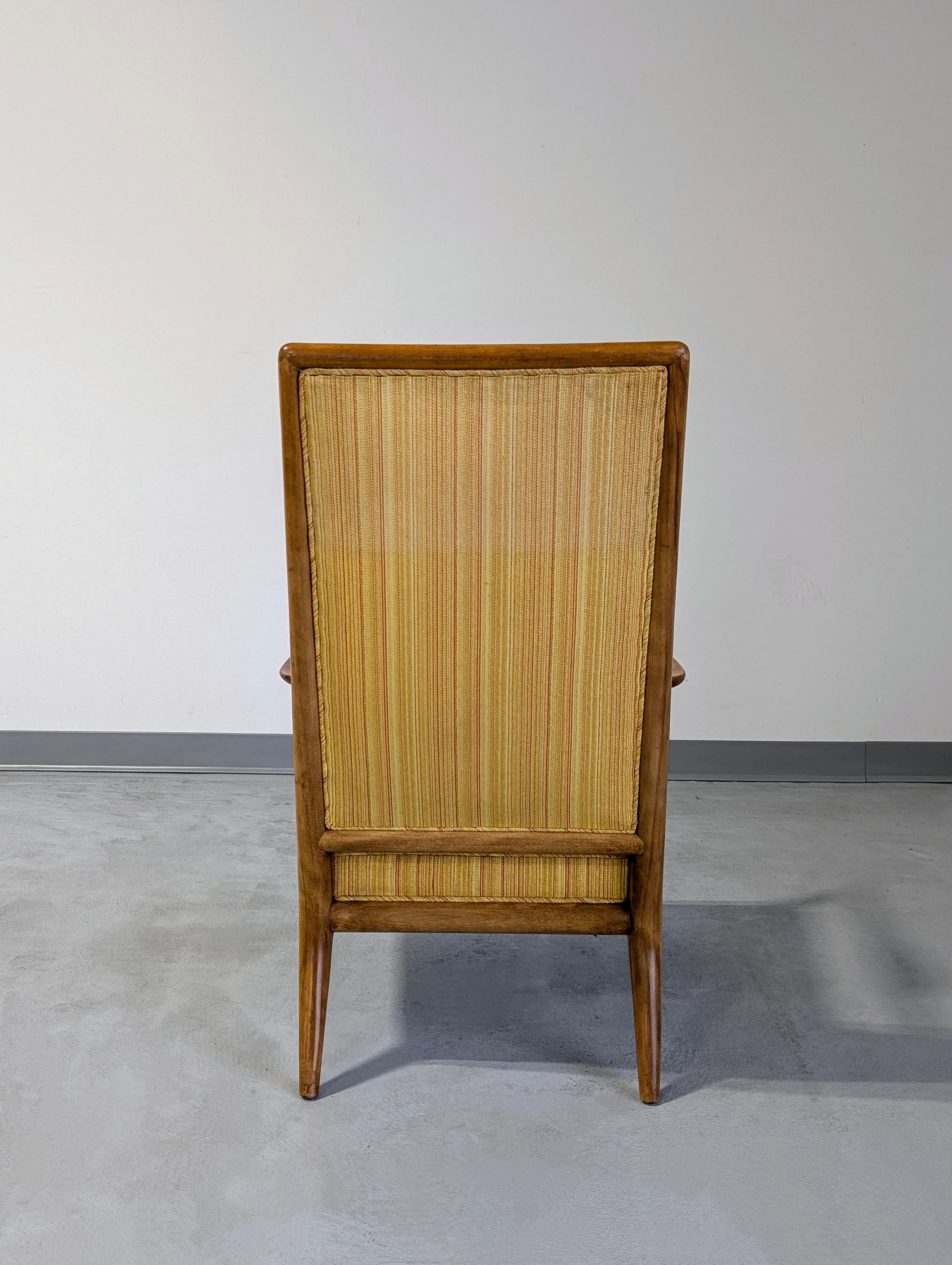 T. H. Robsjohn Gibbings Rara e Importante Silla de salón nº 1705 en abedul Widdicomb en venta 2