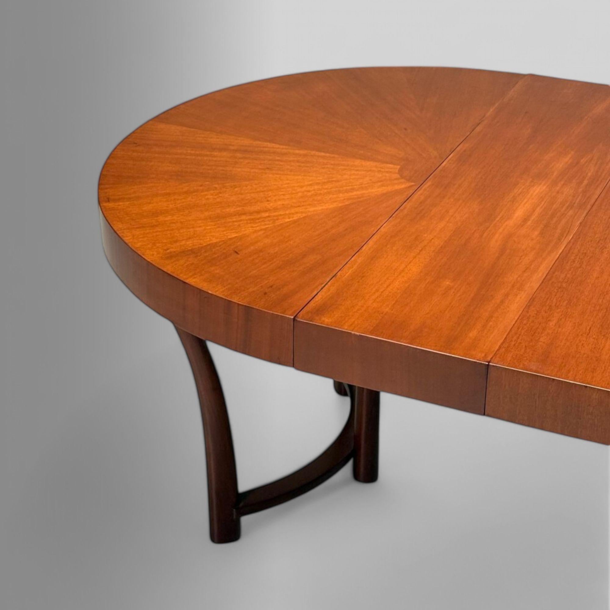 T. H. Robsjohn-Gibbings, Widdicomb, table à manger extensible, noyer, États-Unis, années 1960 en vente 3