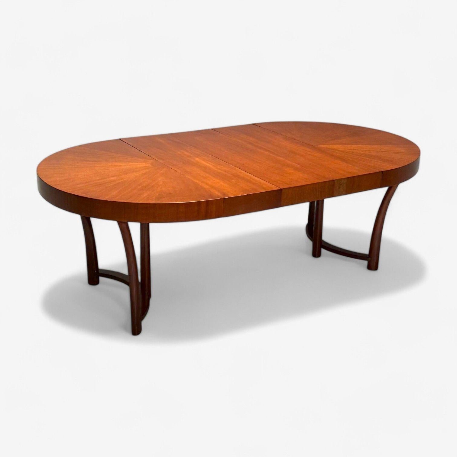 Noyer T. H. Robsjohn-Gibbings, Widdicomb, table à manger extensible, noyer, États-Unis, années 1960 en vente