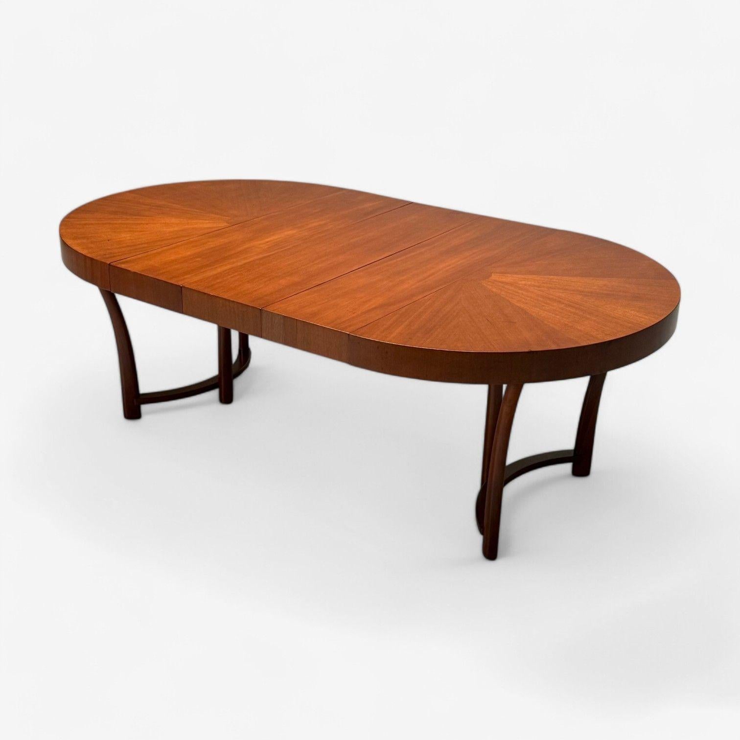 T. H. Robsjohn-Gibbings, Widdicomb, table à manger extensible, noyer, États-Unis, années 1960 en vente 2