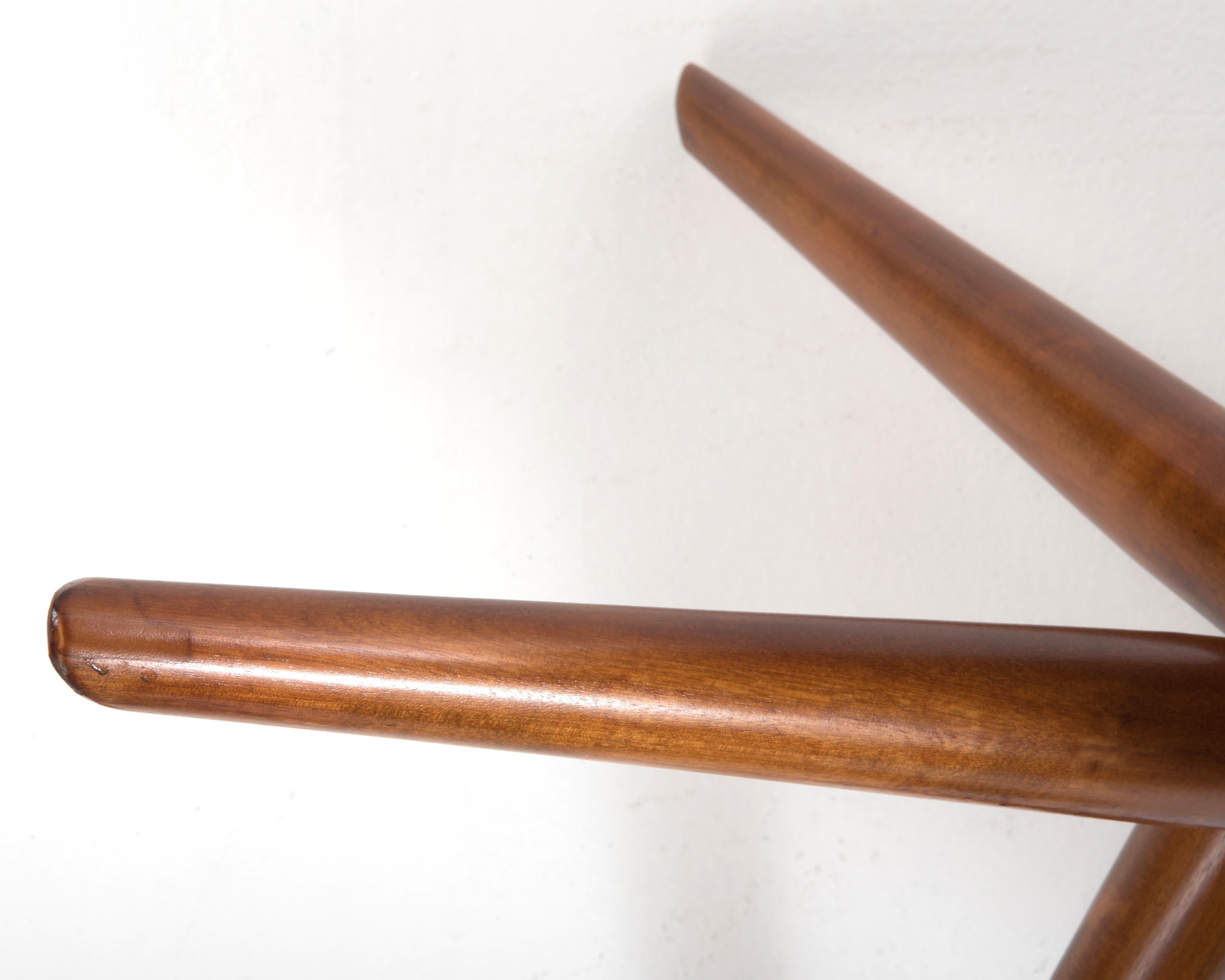 T. H. Robsjohn-Gibbings Widdicomb Tripod Table, Mid Century, 1954 2