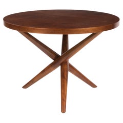 T. H. Robsjohn-Gibbings Widdicomb Tripod Table, Mid Century, 1954