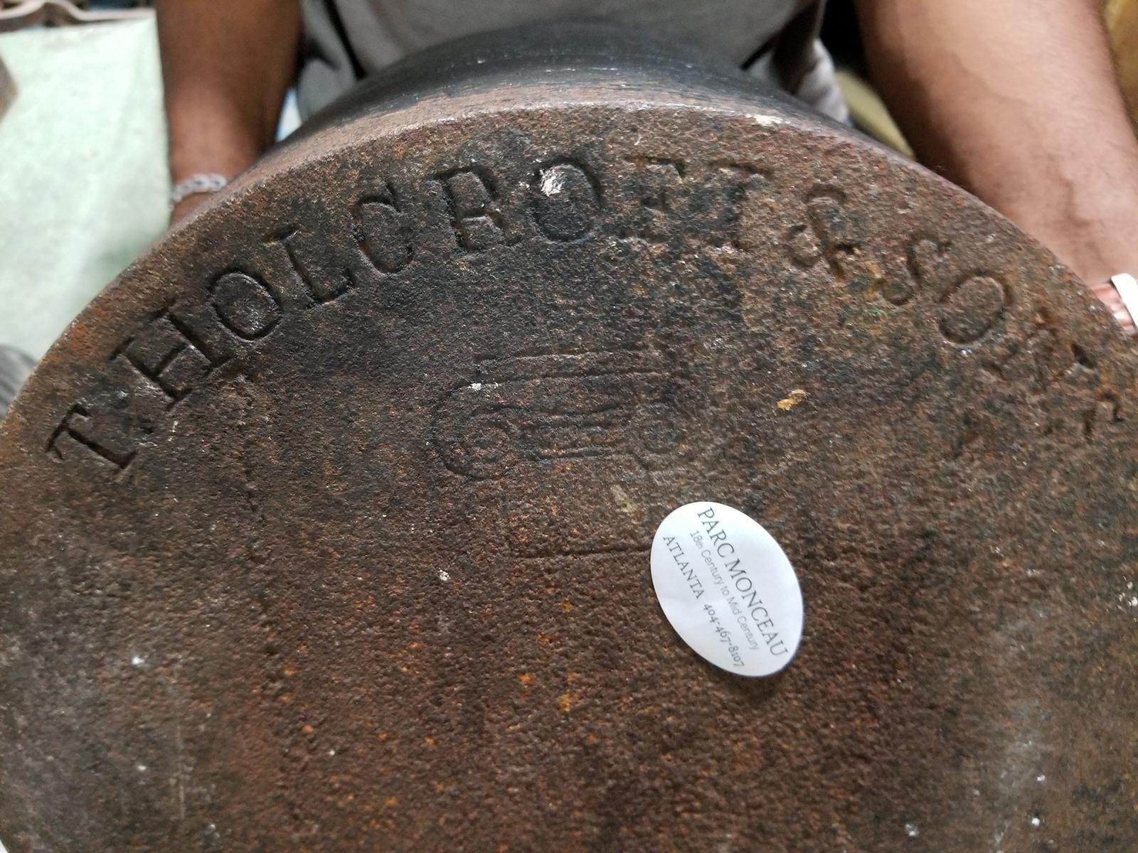 cast iron kettle antique