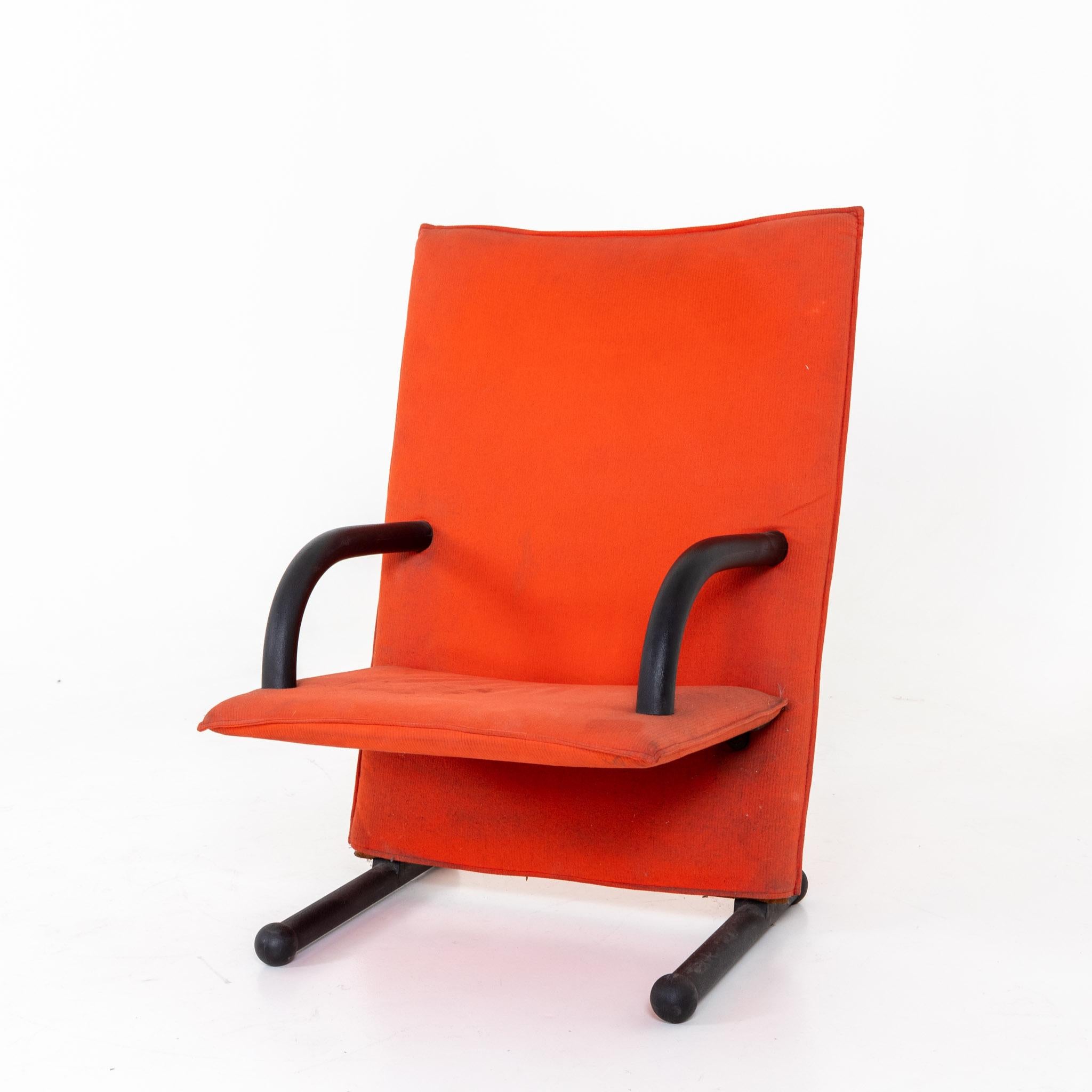 T-Line Armchairs by Burkhard Vogtherr für Arflex, 1982 For Sale 2