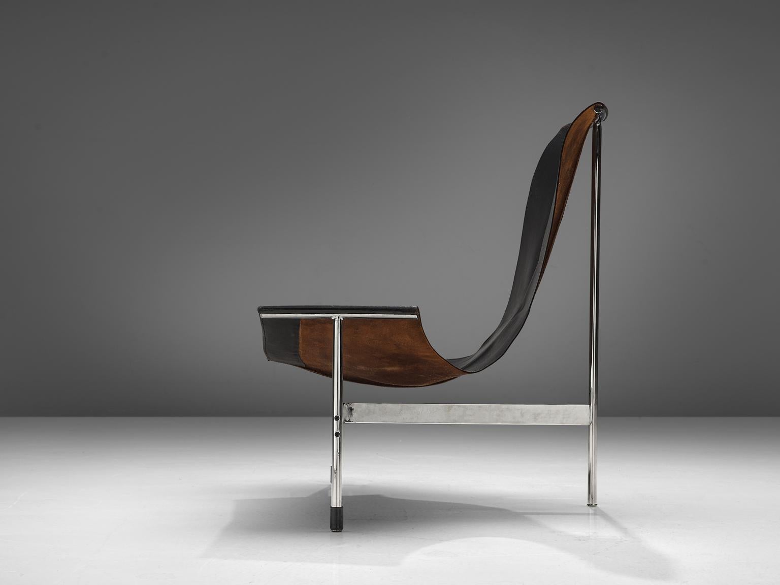 Mid-Century Modern T Lounge Chair ‘3LC’ by Katavolos, Littell, & Kelley for Laverne International