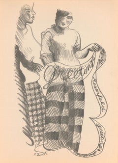 Vintage original lithograph
