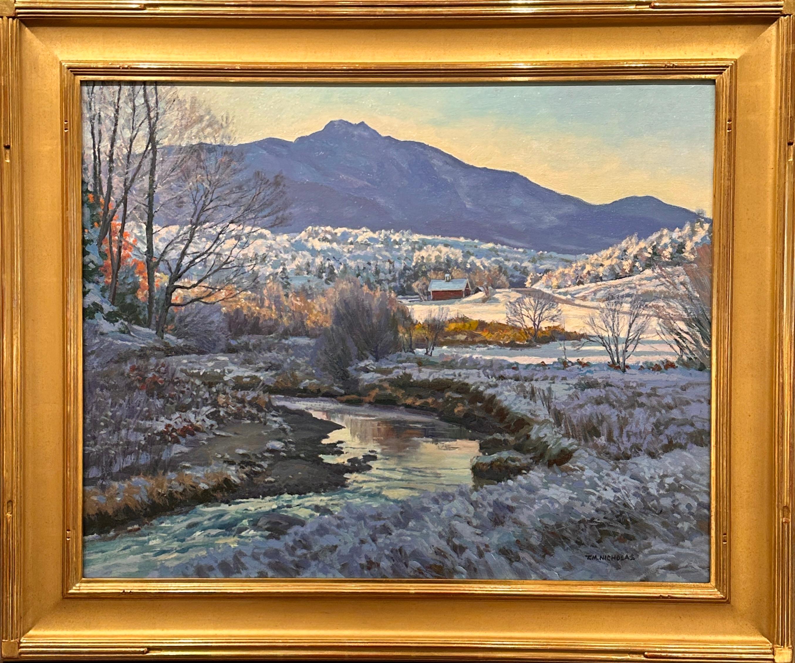 Artista de Rockport, T.M. Nicholas Pintura de Paisaje 