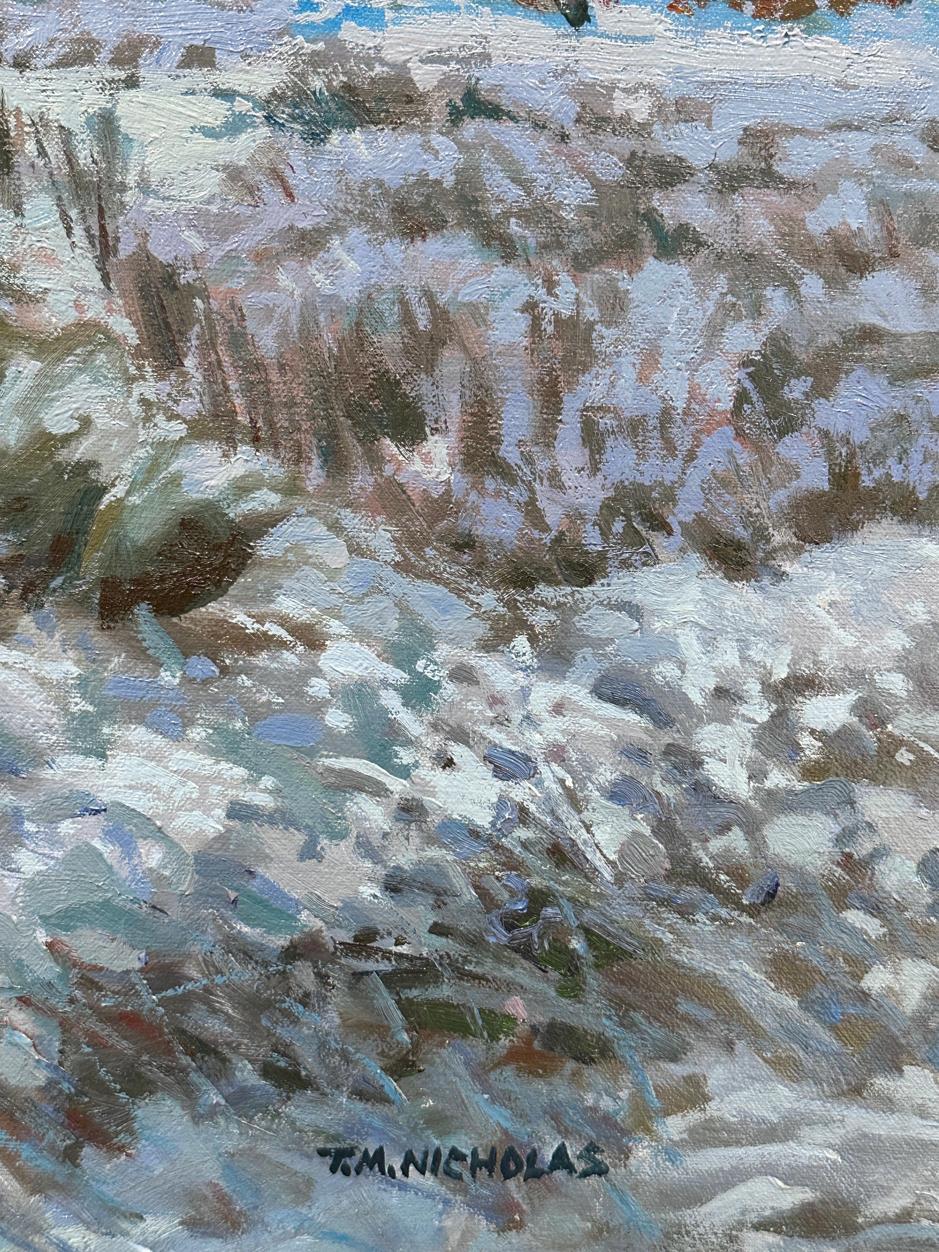 Artista de Rockport, T.M. Nicholas Pintura de Paisaje 