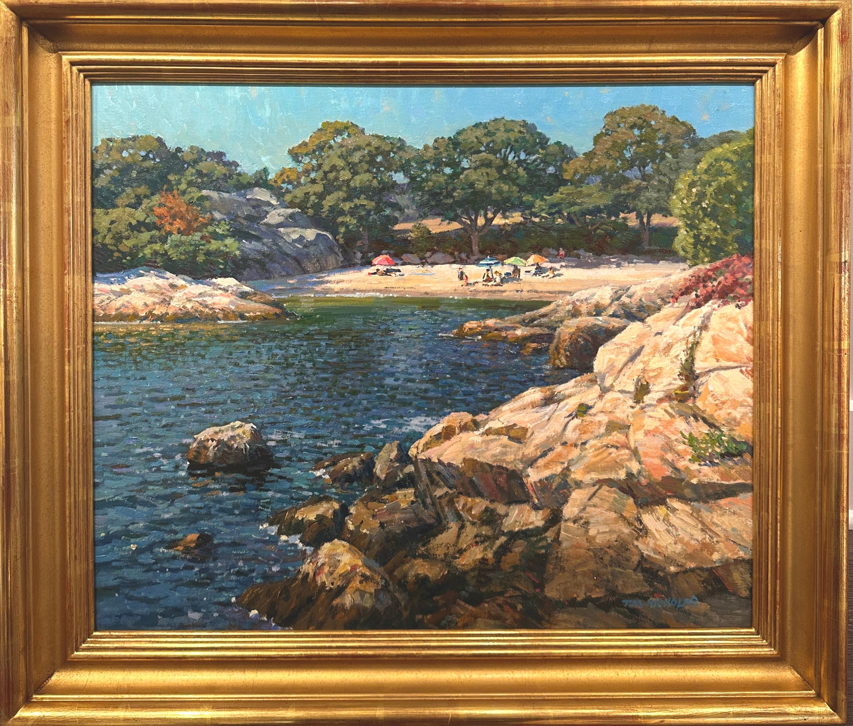 Escena de la playa de Gloucester. Misa 