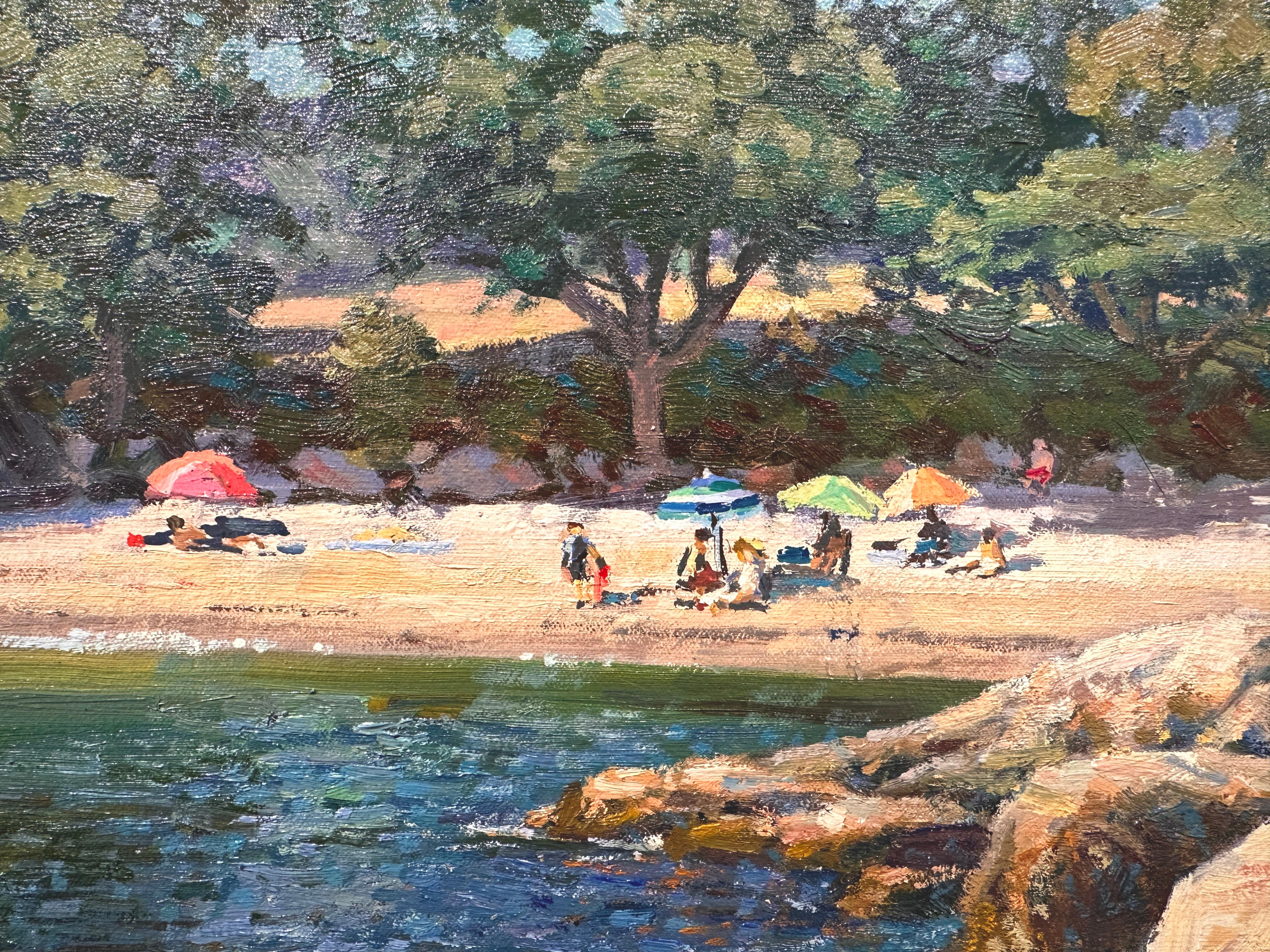 Escena de la playa de Gloucester. Misa 