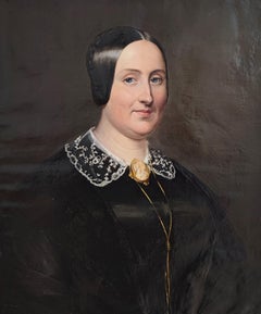 Antique Woman with cameo
