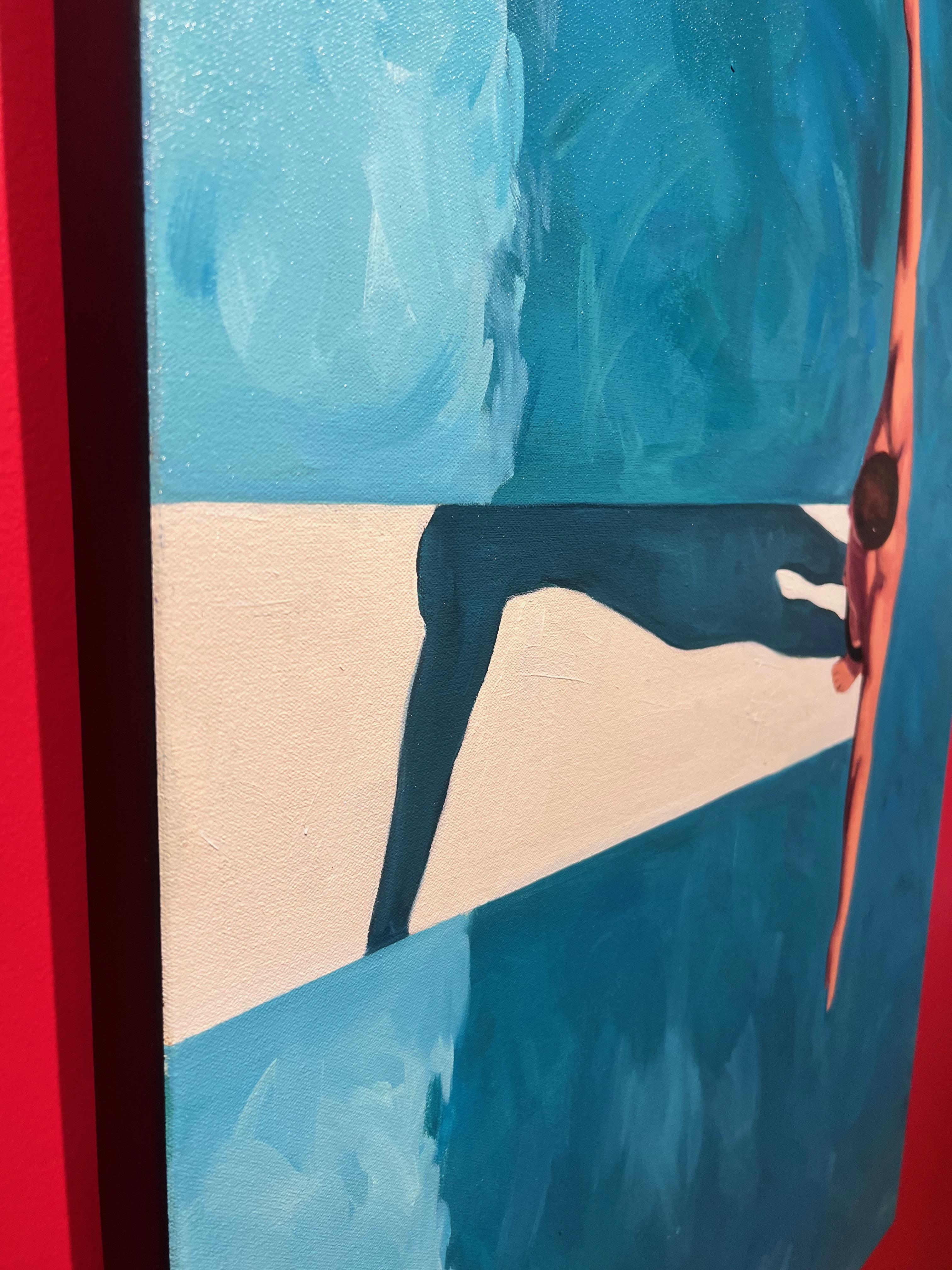 In her paintings, Tracey Sylvester Harris presents a dazzling, iconic vision of the female form that merges the past with the present. The paintings speak to the central issues of human existence- desire and loss, impermanence and beauty, and the