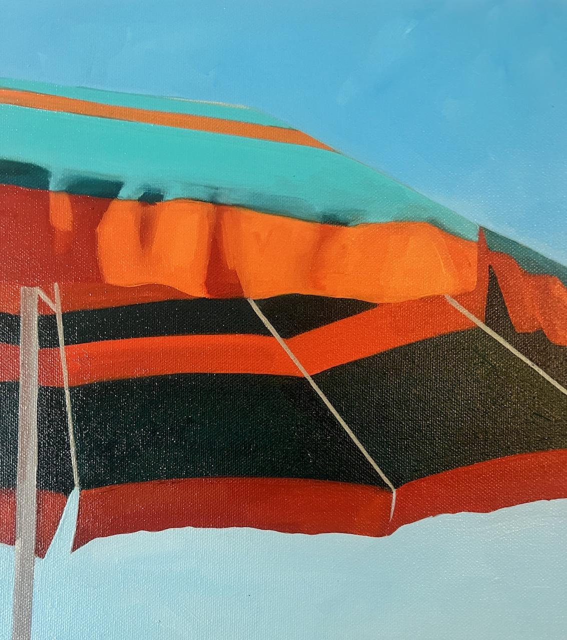 colorful umbrella painting