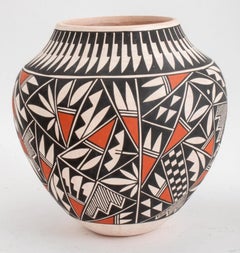 T. Sal Group of Acoma Seed Pots, Set of 3