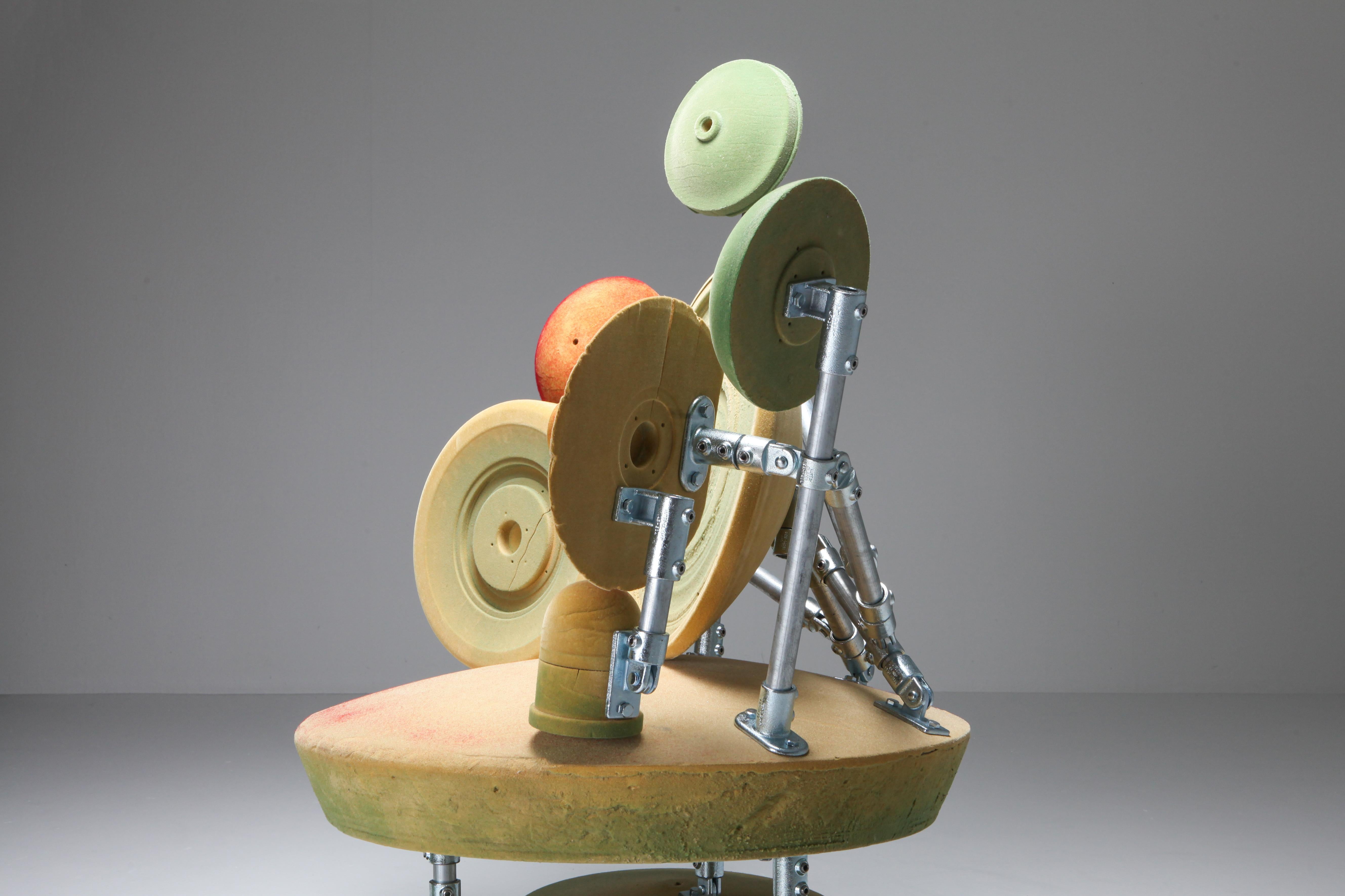 'T-Shink' Sprayed Textile Throne Chair, Lionel Jadot, Belgium, 2020 For Sale 6
