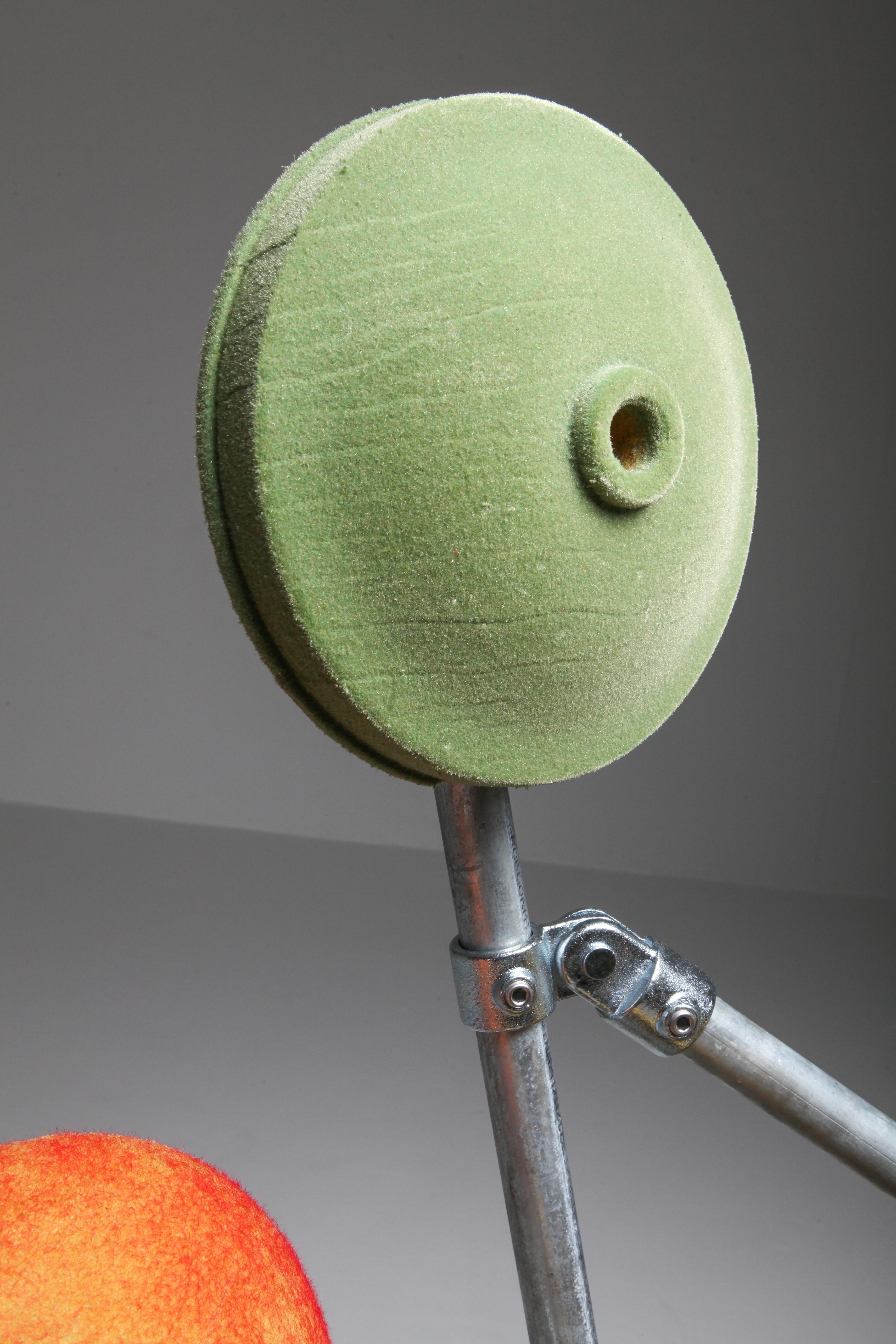 'T-Shink' Sprayed Textile Throne Chair, Lionel Jadot, Belgium, 2020 For Sale 2