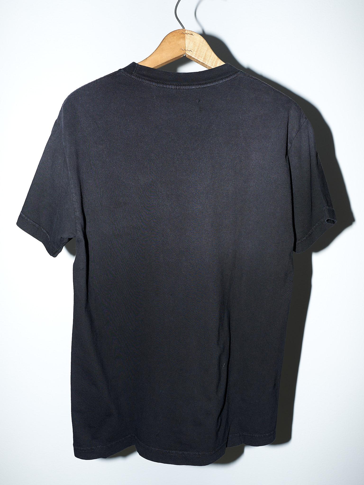 T-Shirt Black Embellished Sequin Silk Cotton Top J Dauphin 5