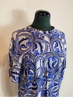 T-shirt Gianni Versace blue