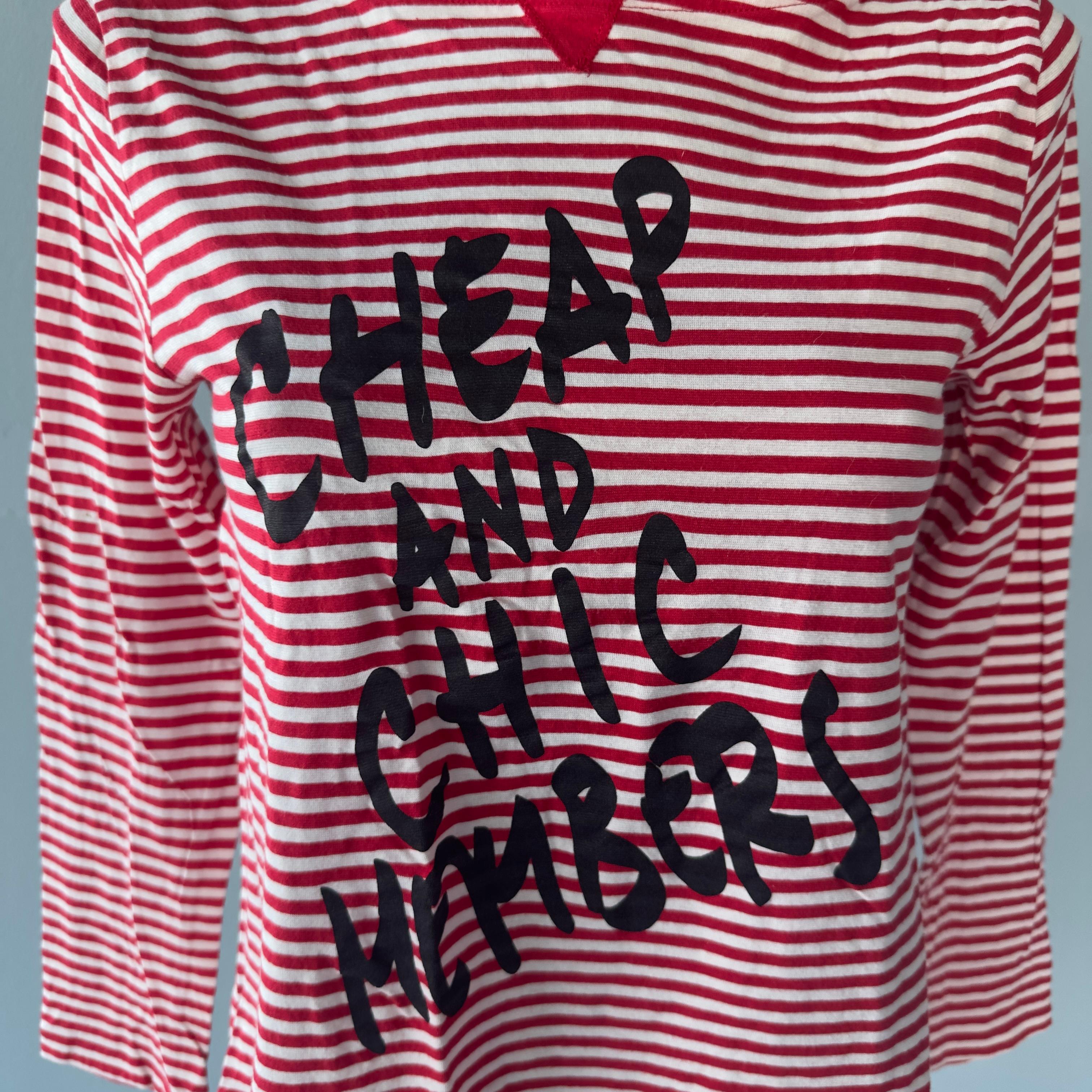T-Shirt Moschino Cheap and Chic im Zustand „Hervorragend“ im Angebot in Basaluzzo, IT