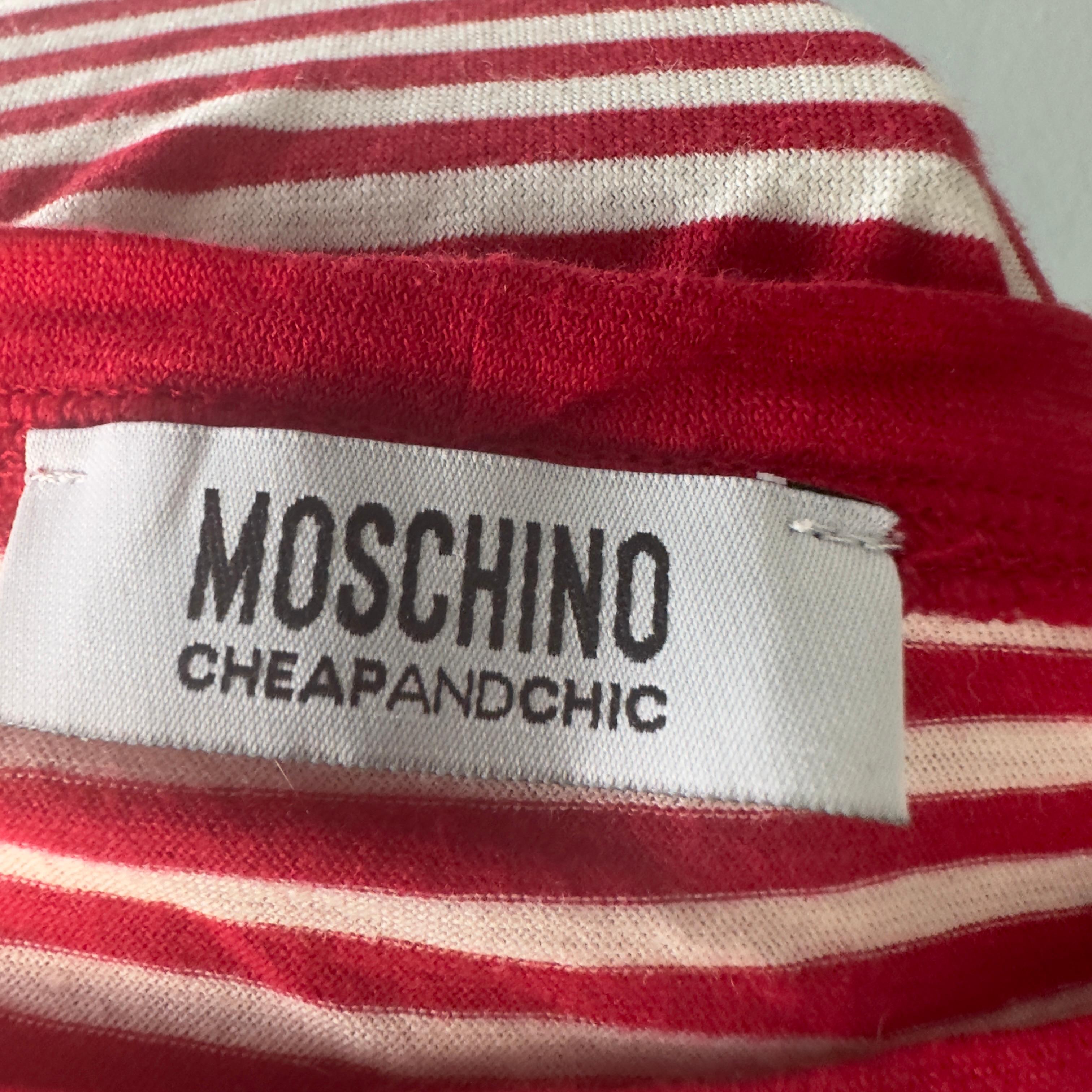 T-Shirt Moschino Cheap and Chic im Angebot 2