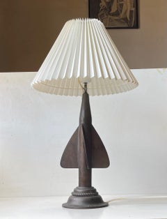 T. W. Walker's Cherub Maritime Brass Log Spinner Up-Cycled to Table Lamp