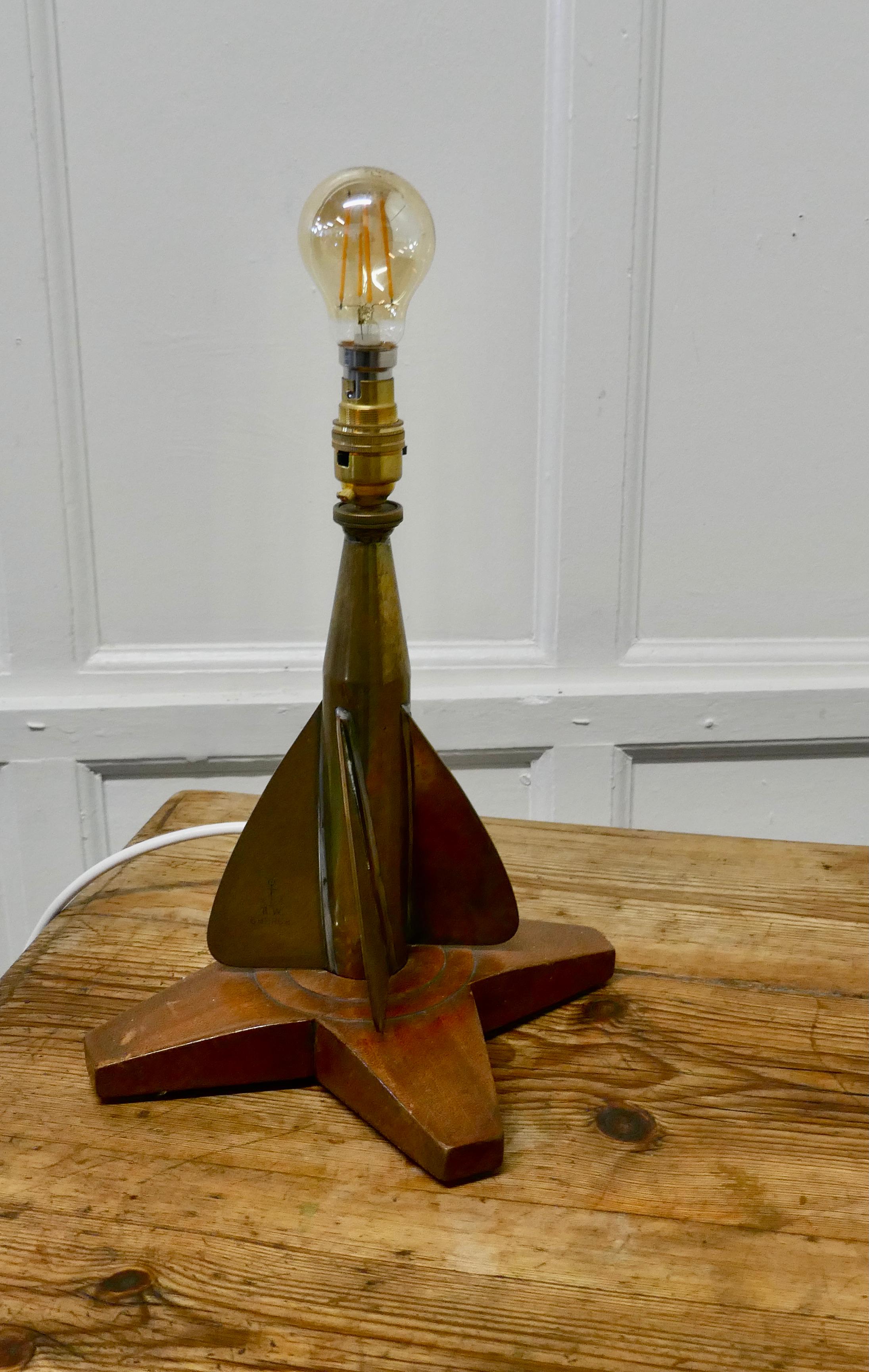 T Walker & Son LTD England Cherub brass Marine log spinner, lamp

Early 20th c log spinner set on a hand made teak base and made into a Lamp some years ago, 
This is a lovely decorative vintage Maritime lamp, engraved by T Walkers with the Cherub