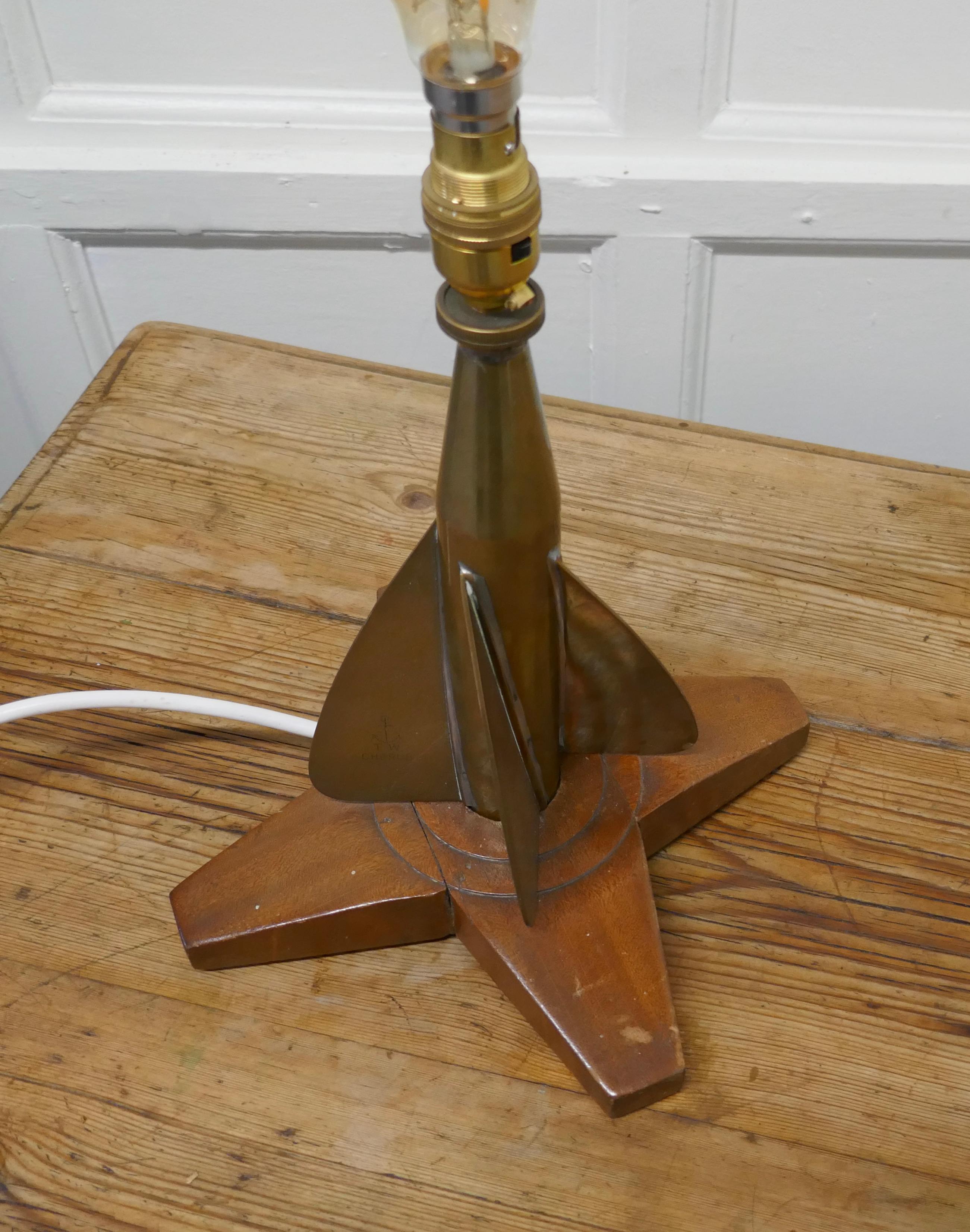 T Walker & Son LTD England Cherub Brass Marine Log Spinner, Lamp For Sale 3