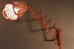 T. Zweers Scissor Lamp Harmonica Lamp, 1959