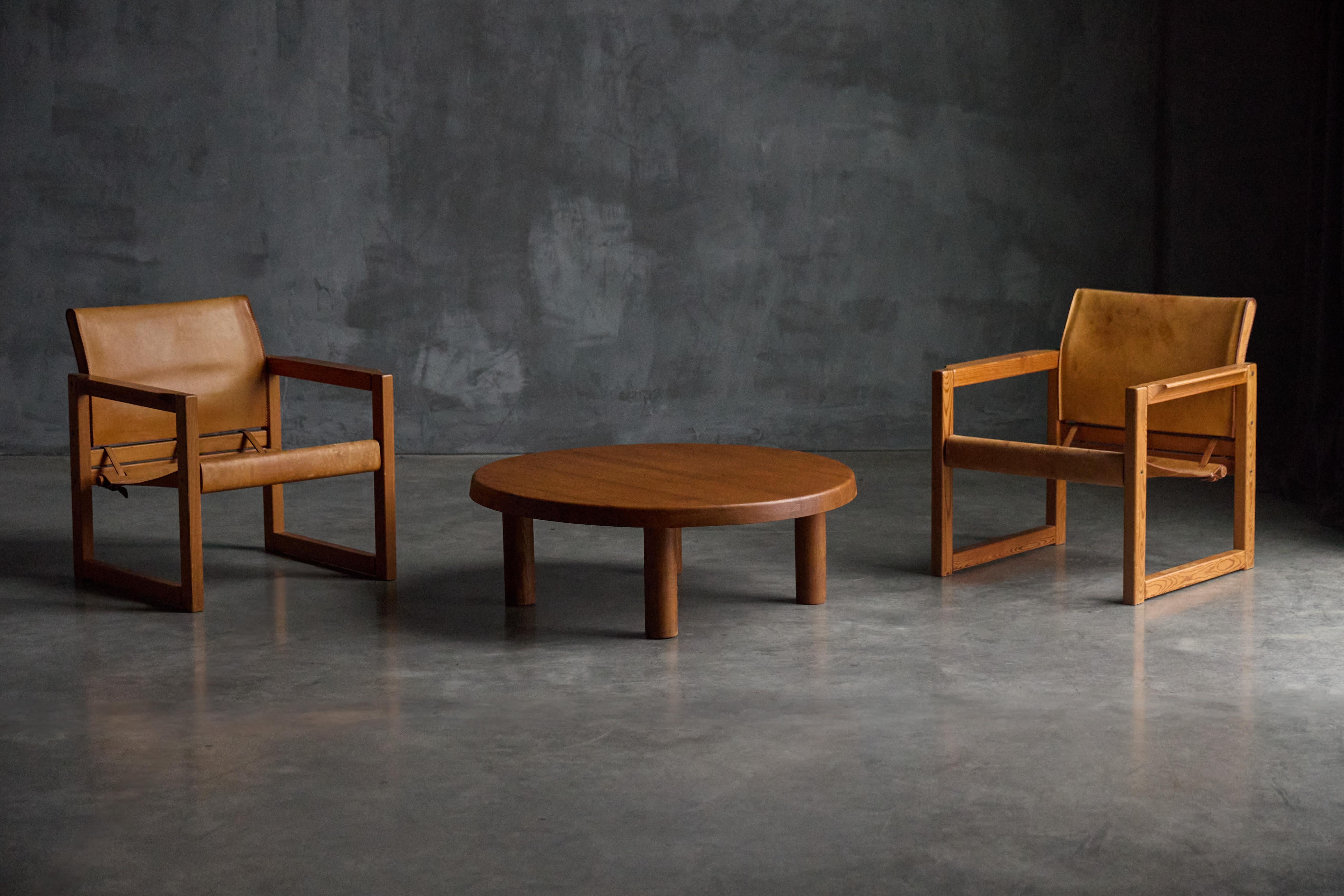 Table basse T02M de Pierre Chapo, France, années 1960 Excellent état - En vente à Antwerp, BE