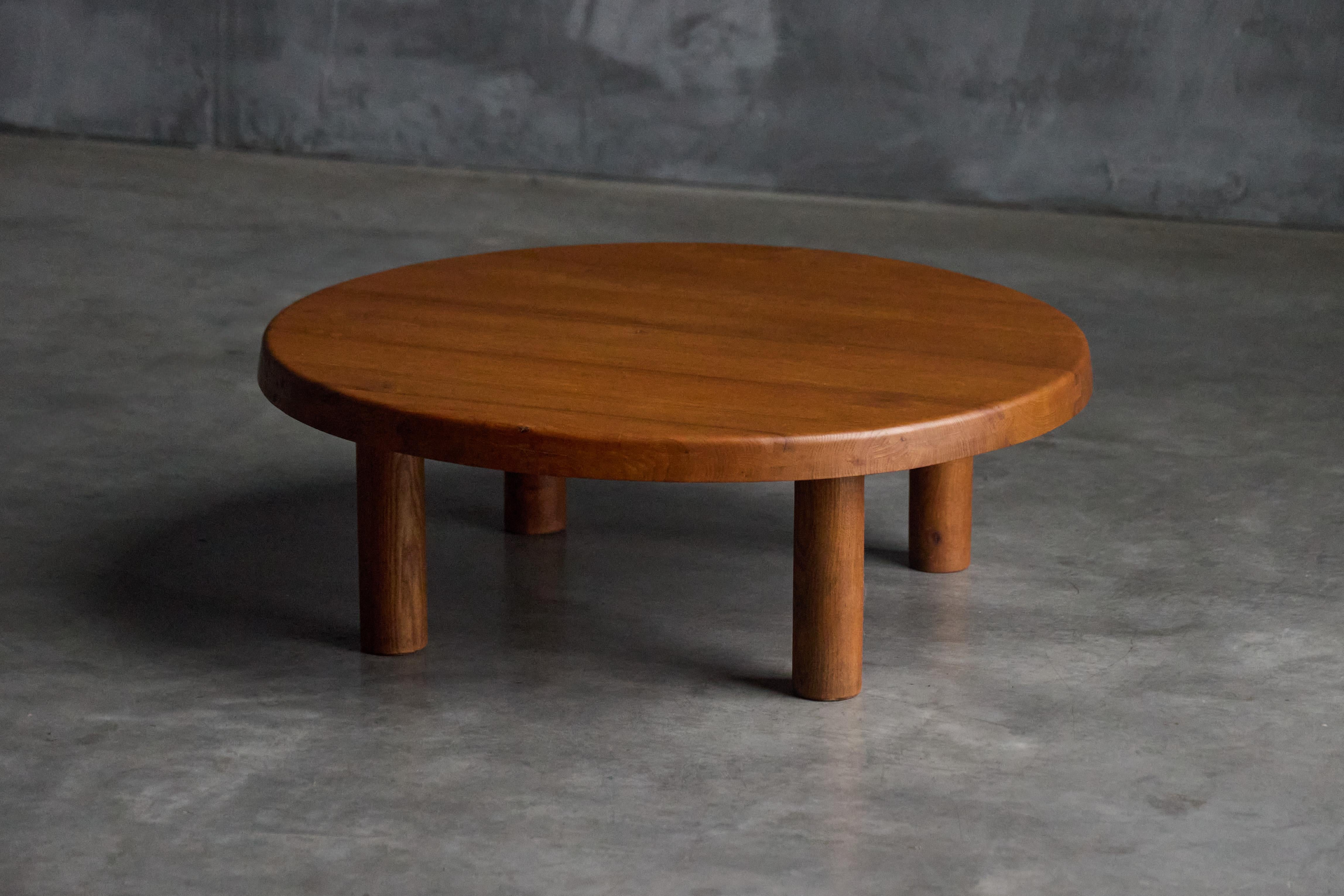 Milieu du XXe siècle Table basse T02M de Pierre Chapo, France, années 1960 en vente