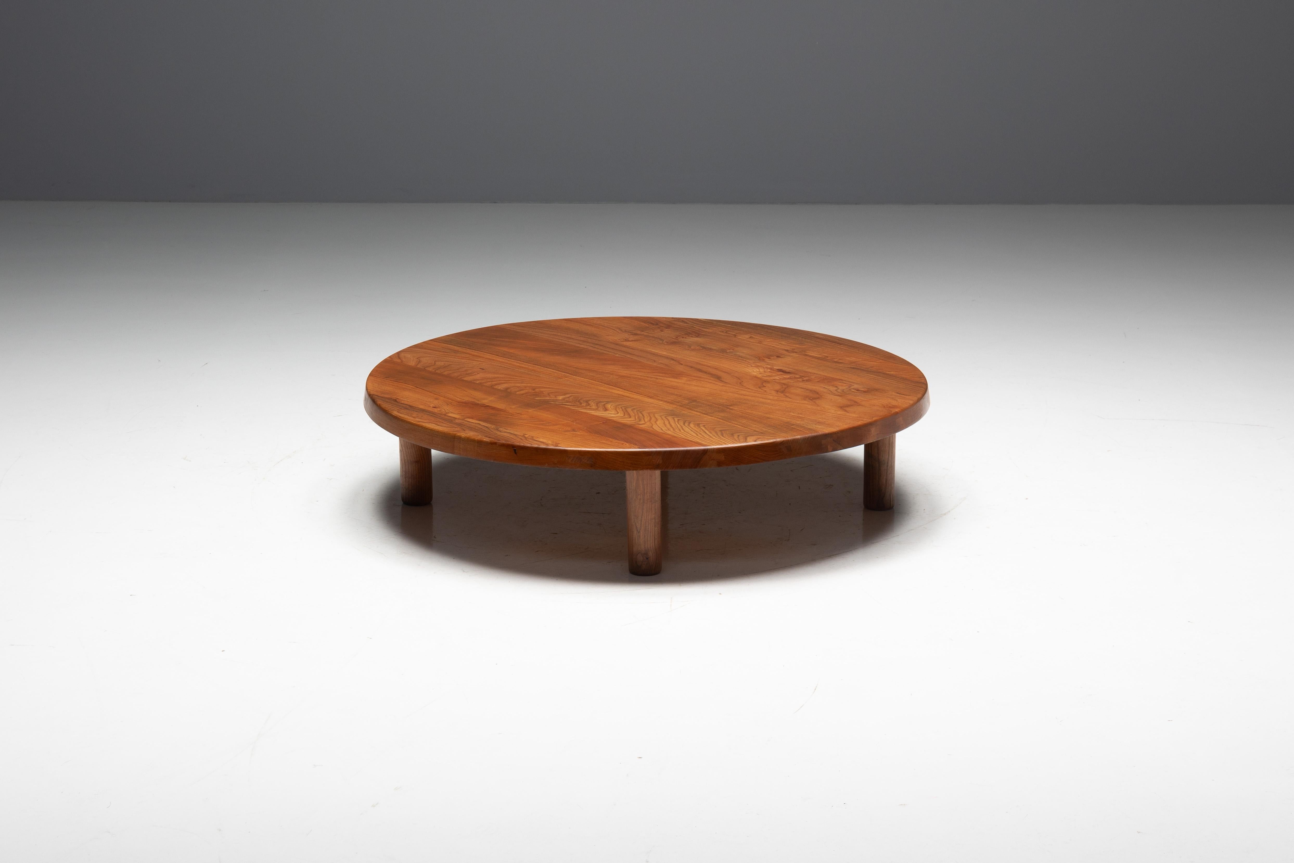 Mesa de centro T02P de Pierre Chapo, Francia, Años 60 en venta 3