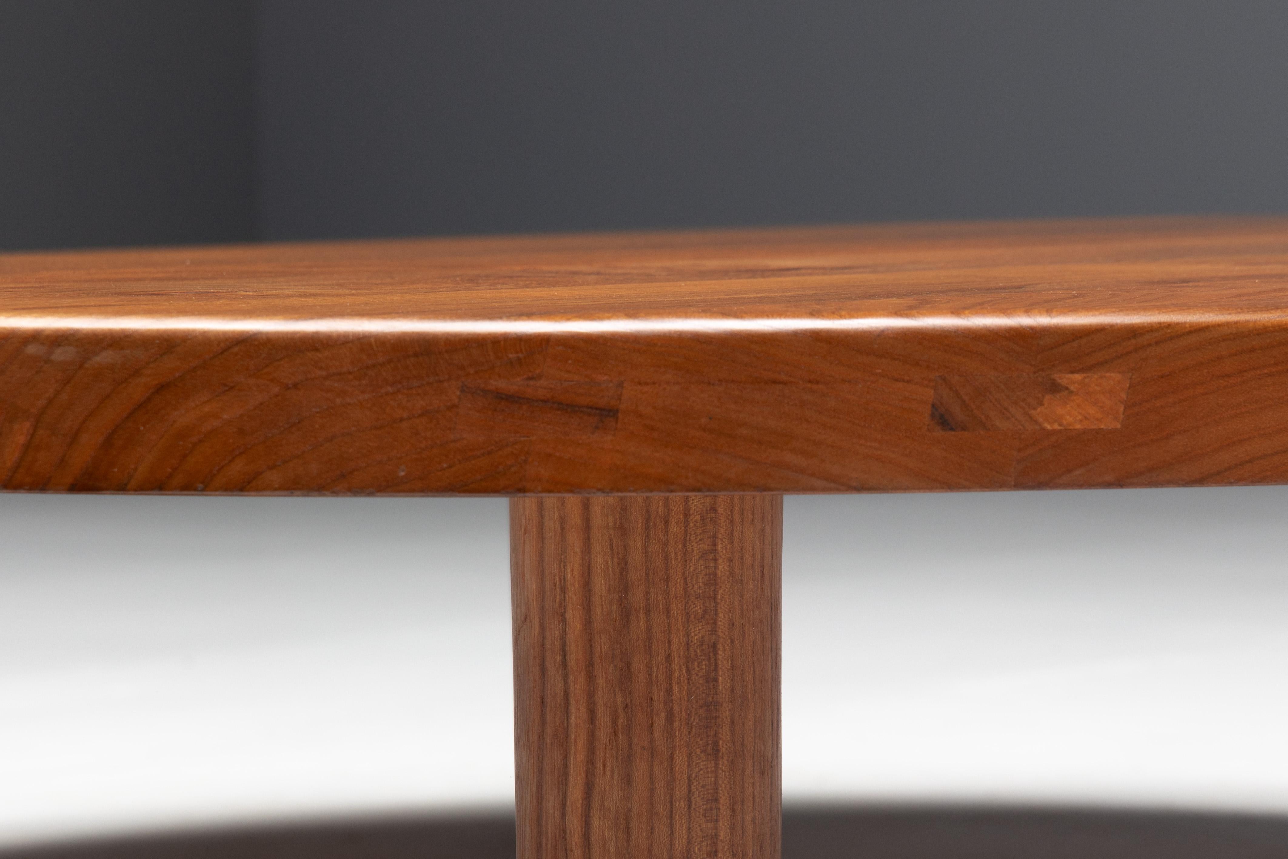 Mesa de centro T02P de Pierre Chapo, Francia, Años 60 en venta 5