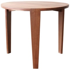T08 Round Dining Table, Handcrafted in Solid Walnut T08 Round Dining Table, Handcrafted in Solid Walnut