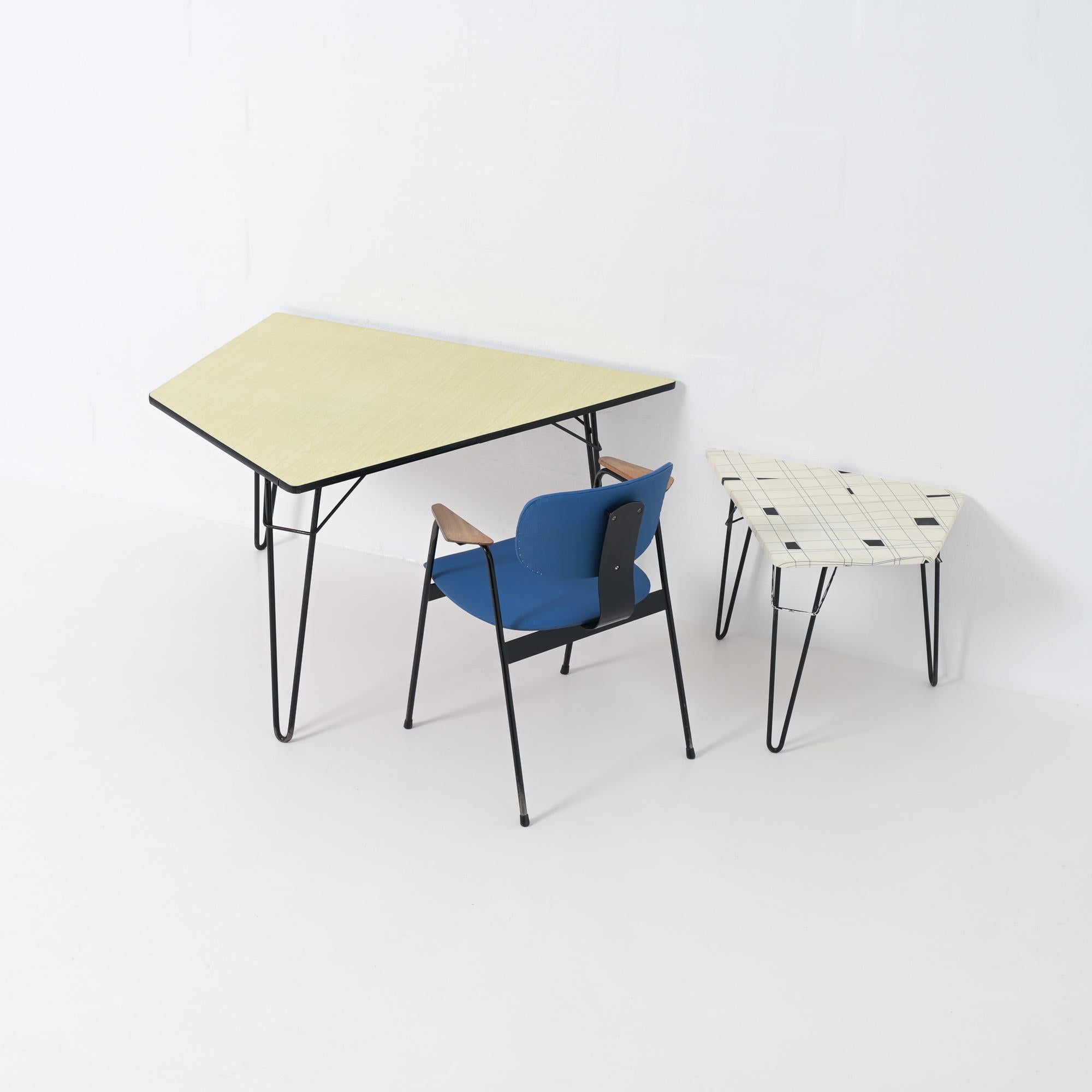 Table de salle à manger T1 Tangram de Willy Van Der Meeren pour Tubax, 1954 en vente 8