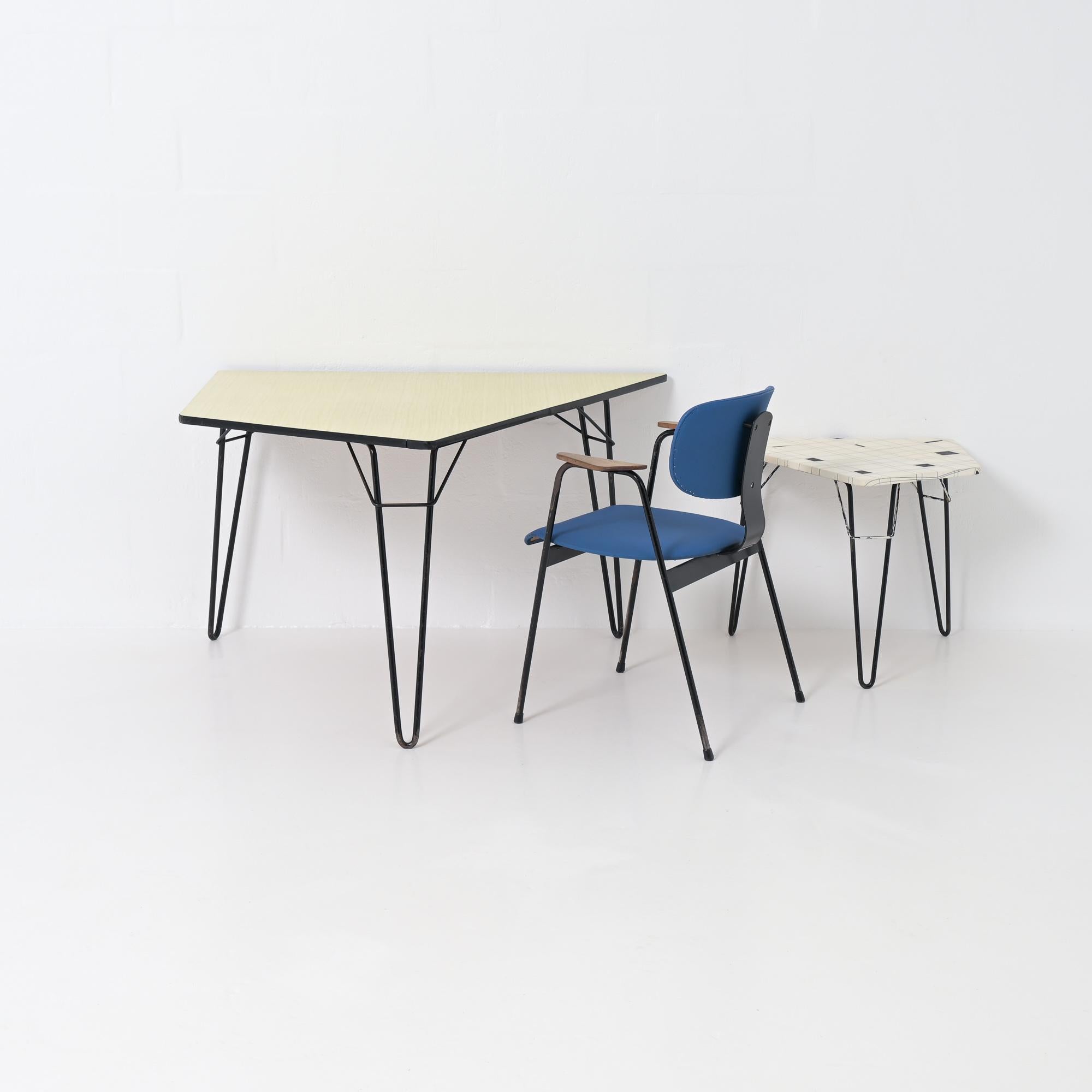 Table de salle à manger T1 Tangram de Willy Van Der Meeren pour Tubax, 1954 en vente 9