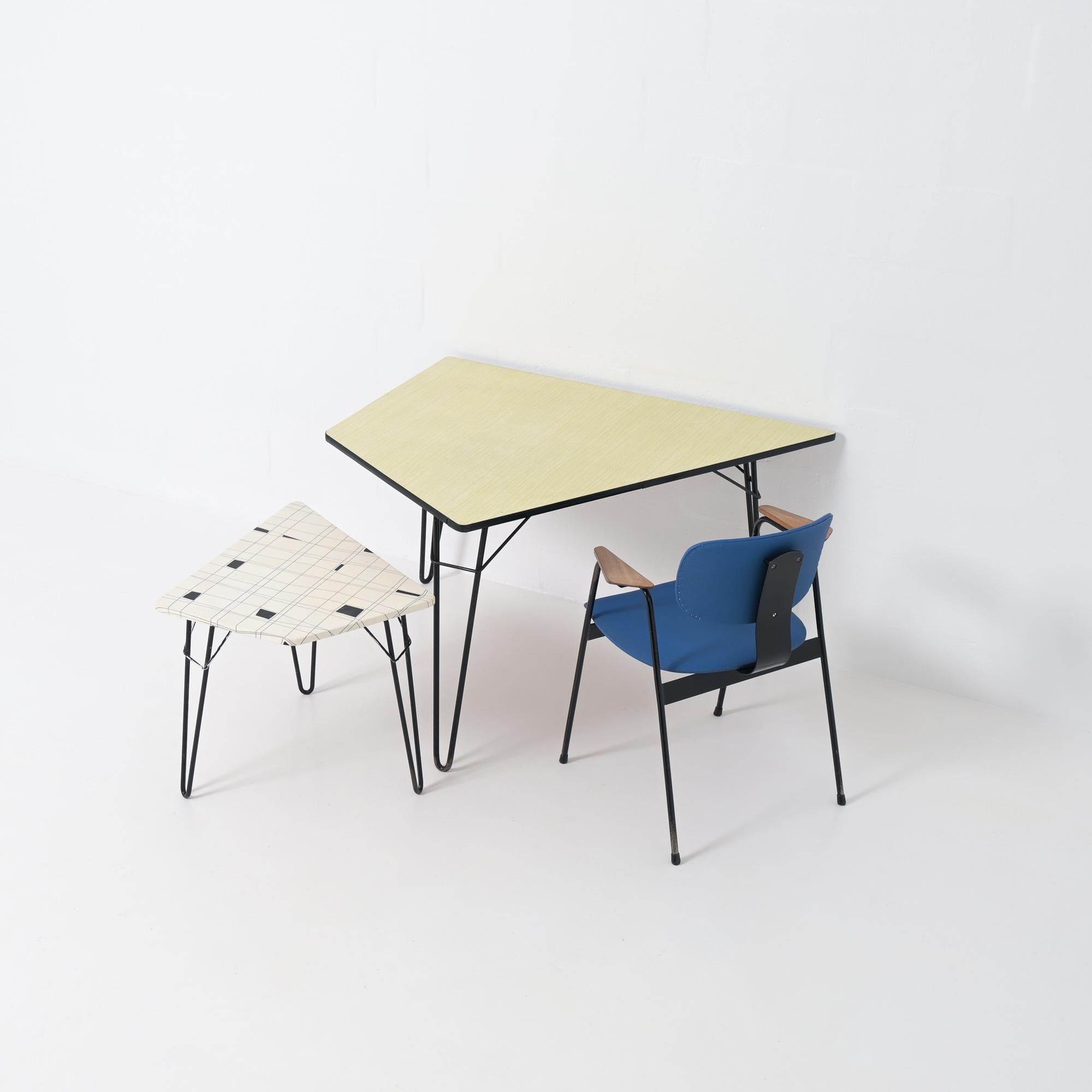 Table de salle à manger T1 Tangram de Willy Van Der Meeren pour Tubax, 1954 en vente 10
